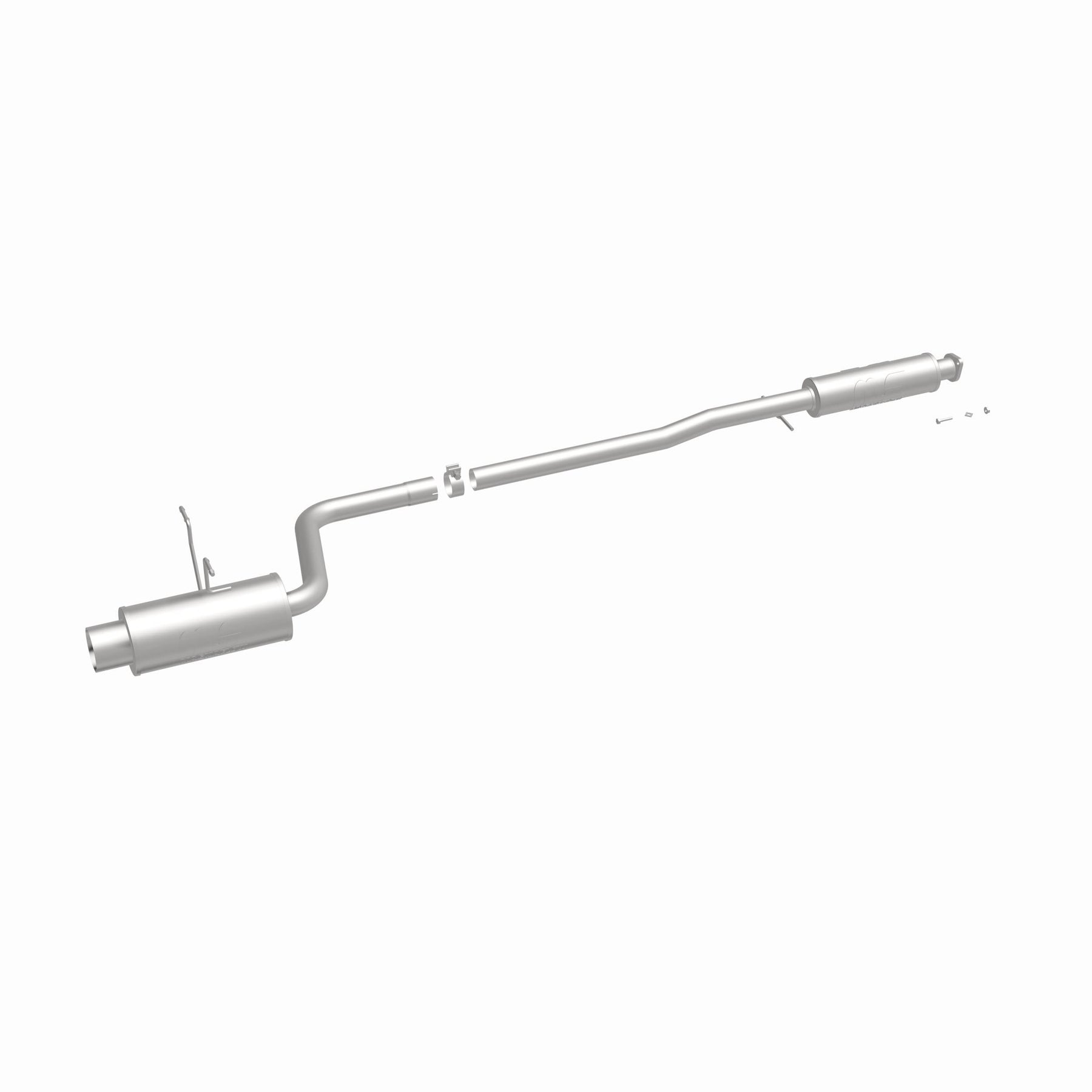MagnaFlow Exhaust Products 15741 - Touring Series Polished Cat-Back System