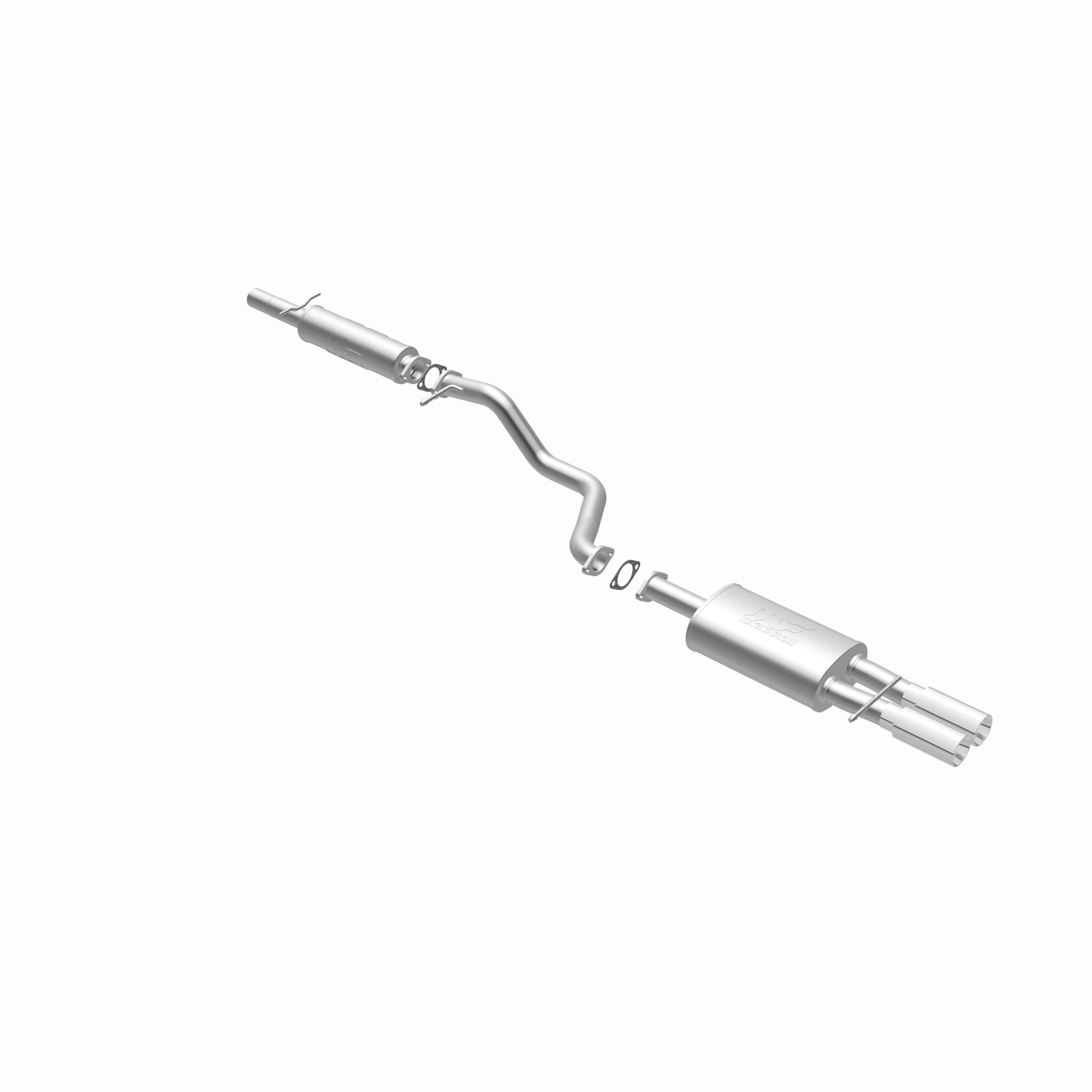 MagnaFlow Exhaust Products 15745 - Touring Series Polished Cat-Back System 3