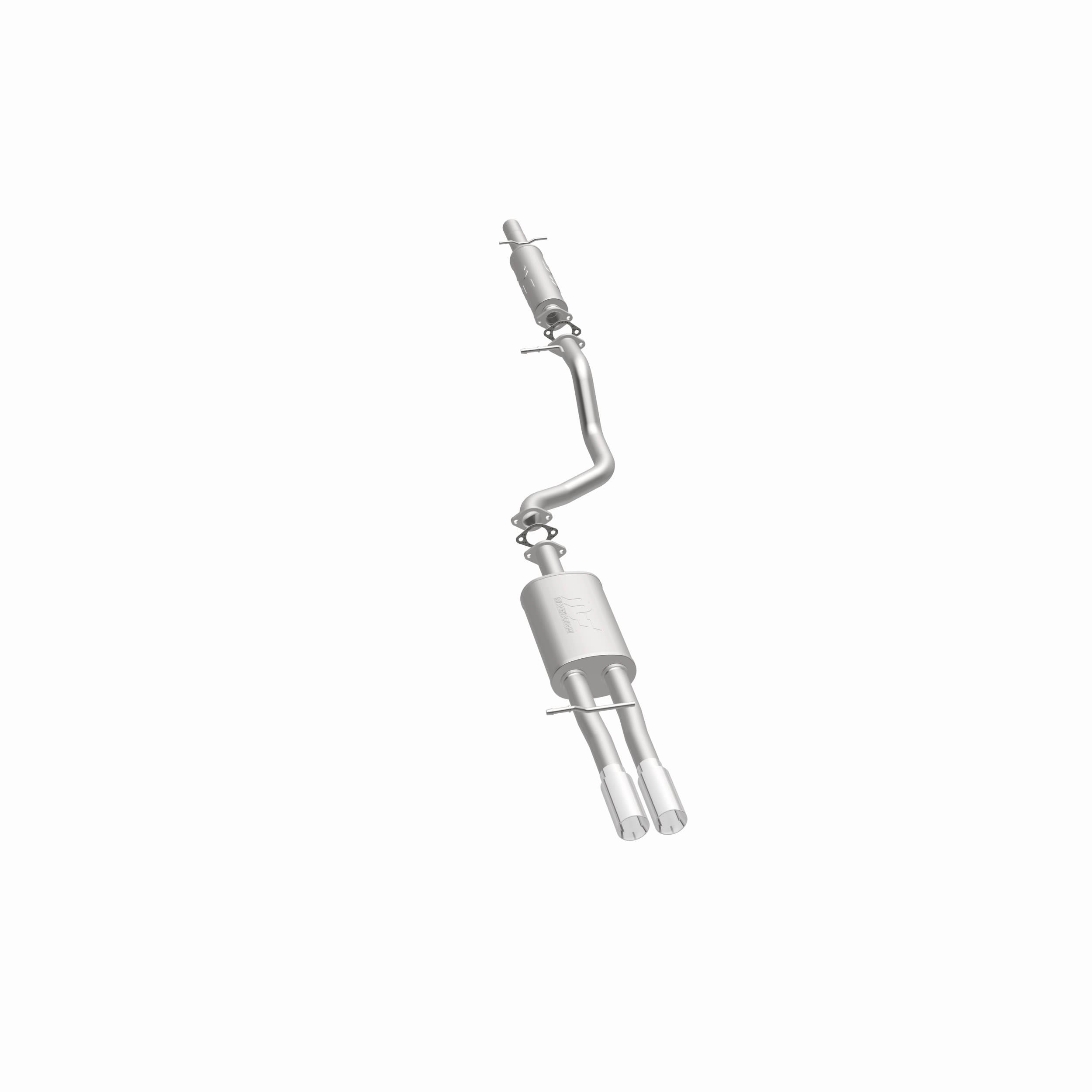 MagnaFlow Exhaust Products 15746 - Touring Series Polished Cat-Back System 1