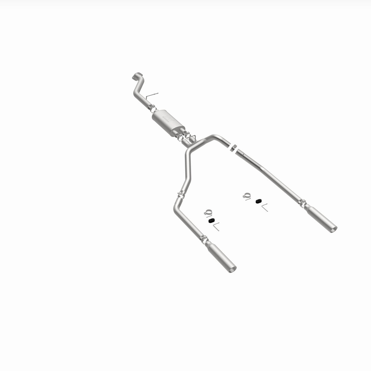 MagnaFlow Exhaust Products 15753 - Street Series Polished Cat-Back System 1