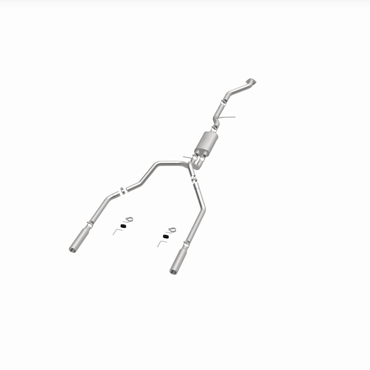 MagnaFlow Exhaust Products 15754 - Street Series Polished Cat-Back System 1