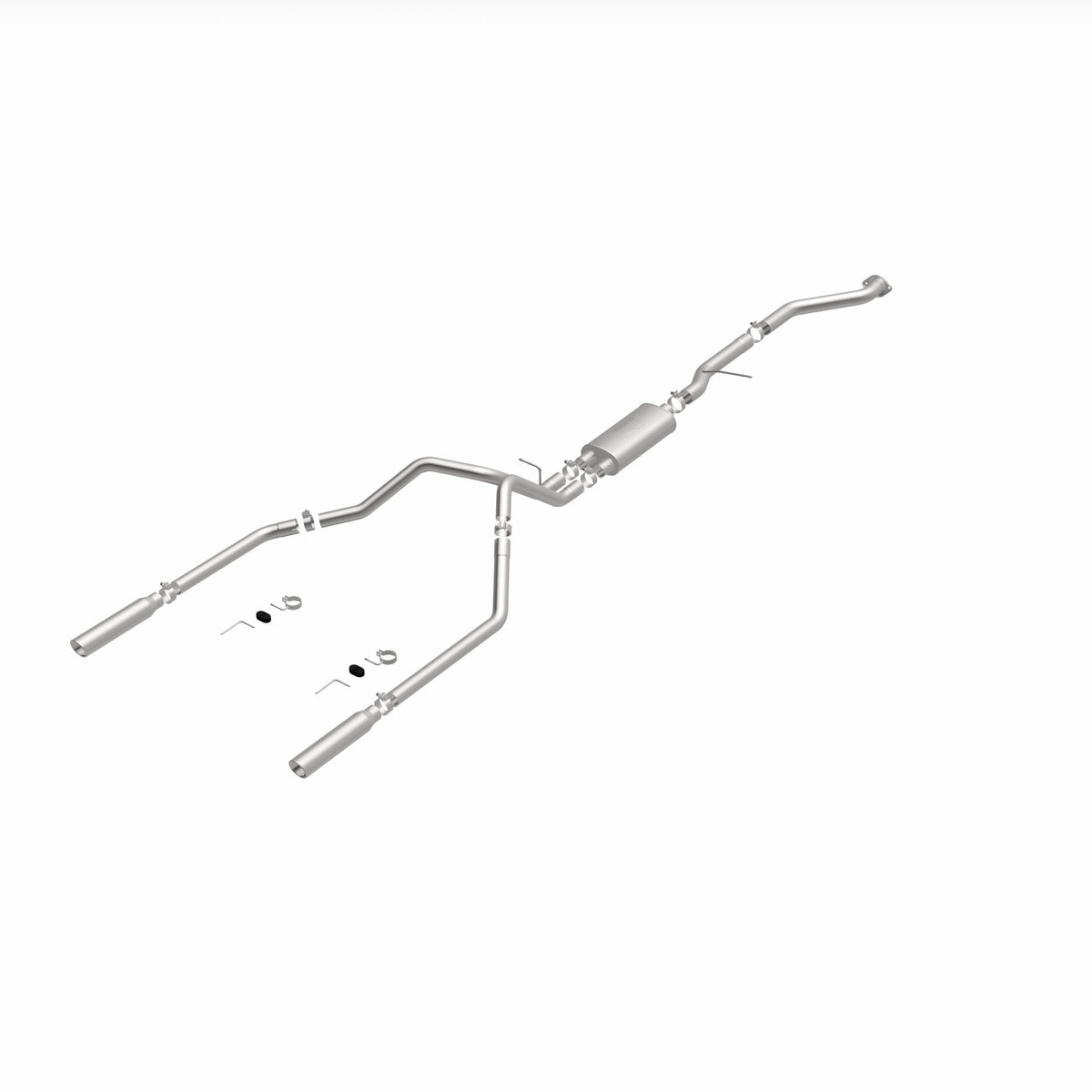 MagnaFlow Exhaust Products 15754 - Street Series Polished Cat-Back System 4