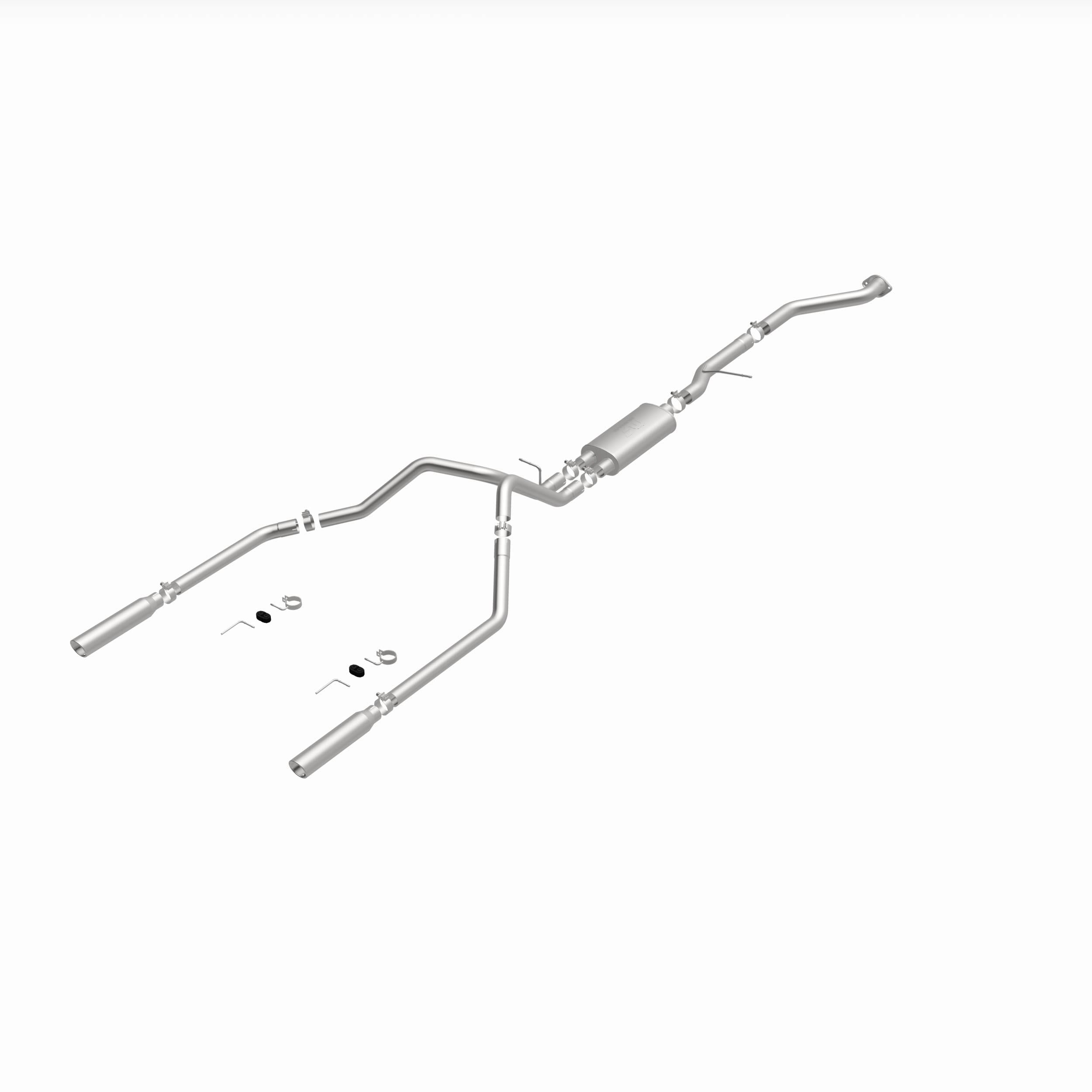 MagnaFlow Exhaust Products 15754 - Street Series Polished Cat-Back System 4