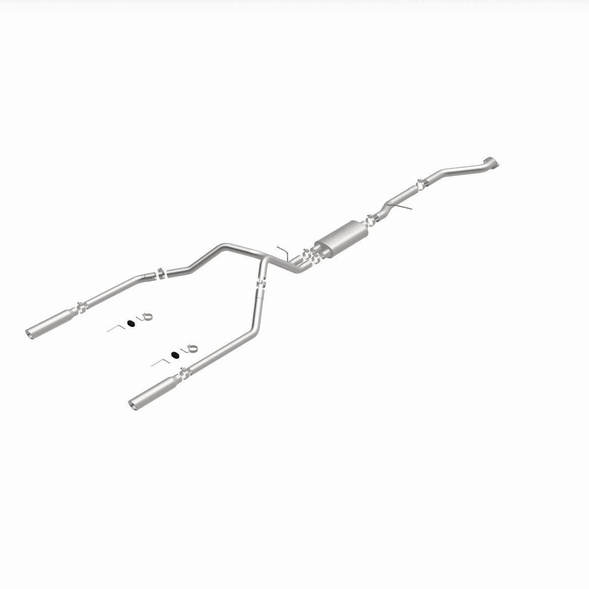 MagnaFlow Exhaust Products 15754 - Street Series Polished Cat-Back System 2