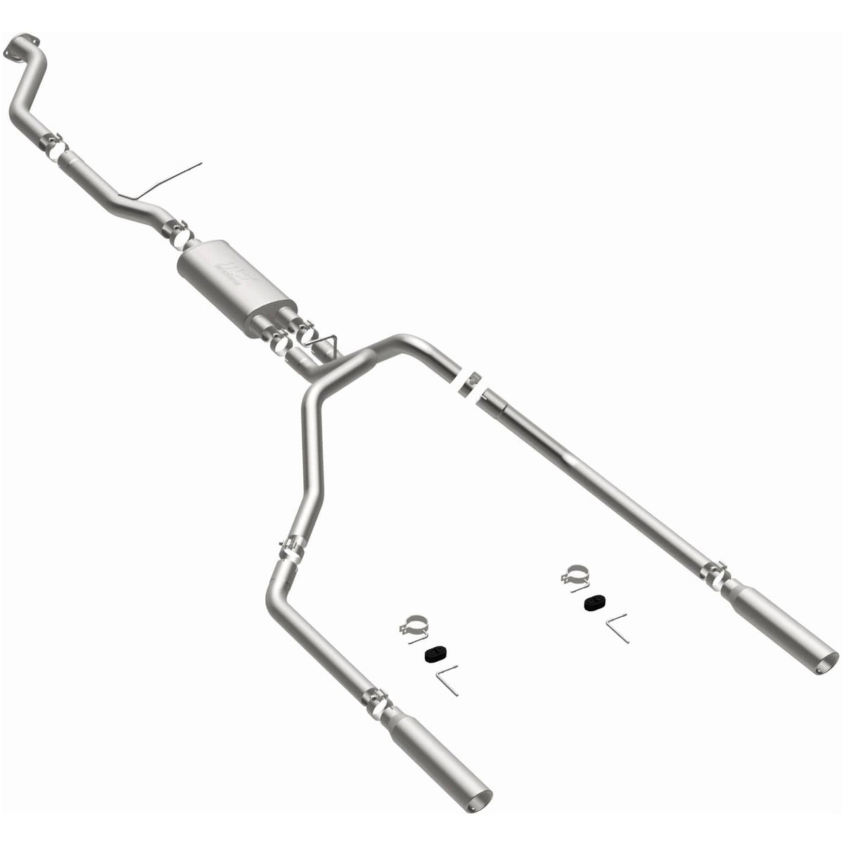 MagnaFlow Exhaust Products 15754 - Street Series Polished Cat-Back System 3