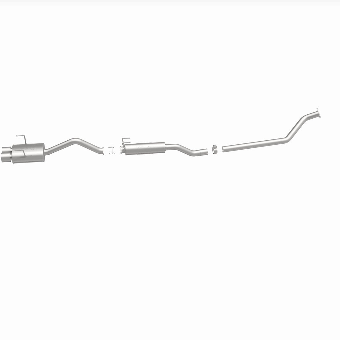 MagnaFlow Exhaust Products 15757 Street cat-back exhaust system kit for 2002-2005 Honda Civic, view 2