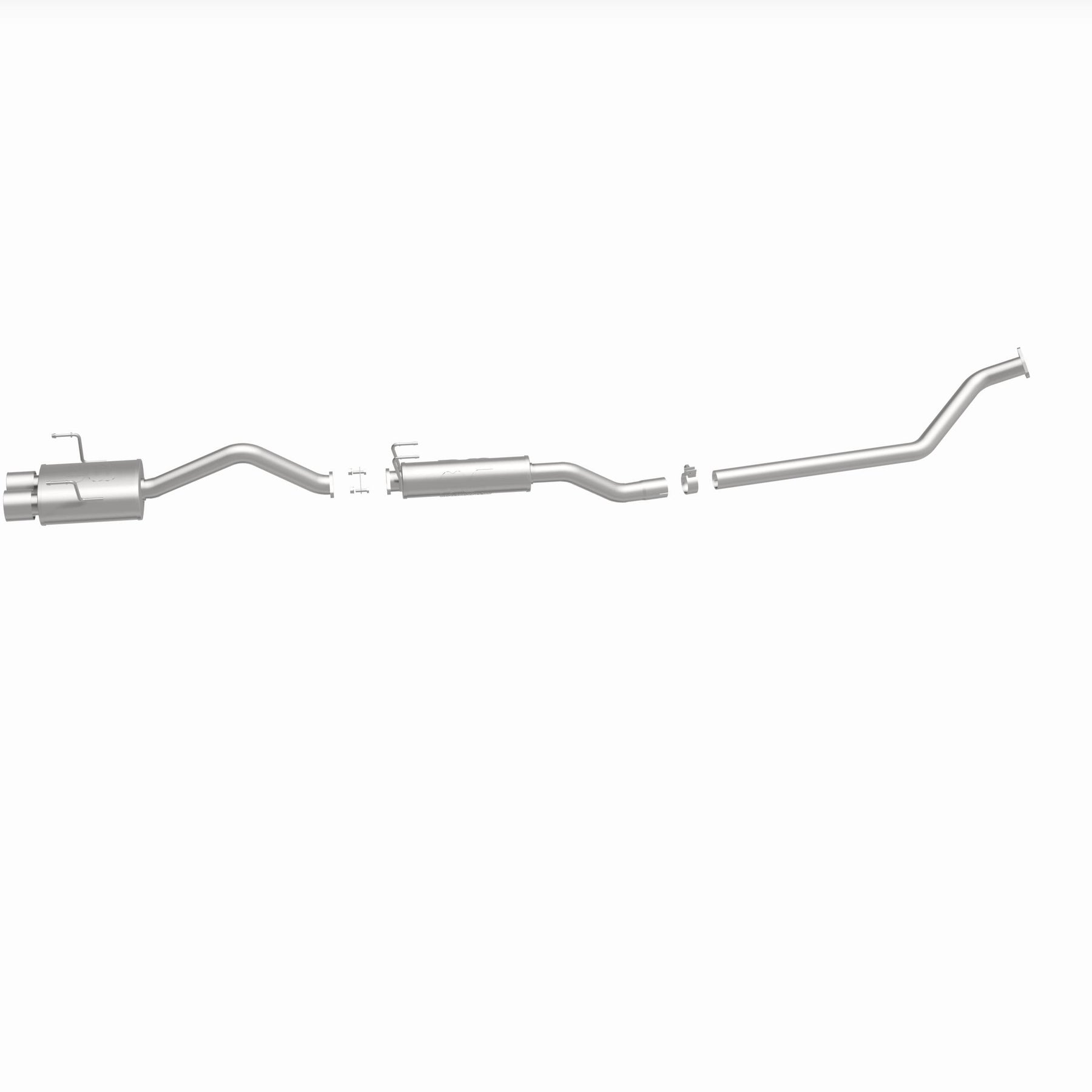 MagnaFlow Exhaust Products 15757 Street cat-back exhaust system kit for 2002-2005 Honda Civic, view 2
