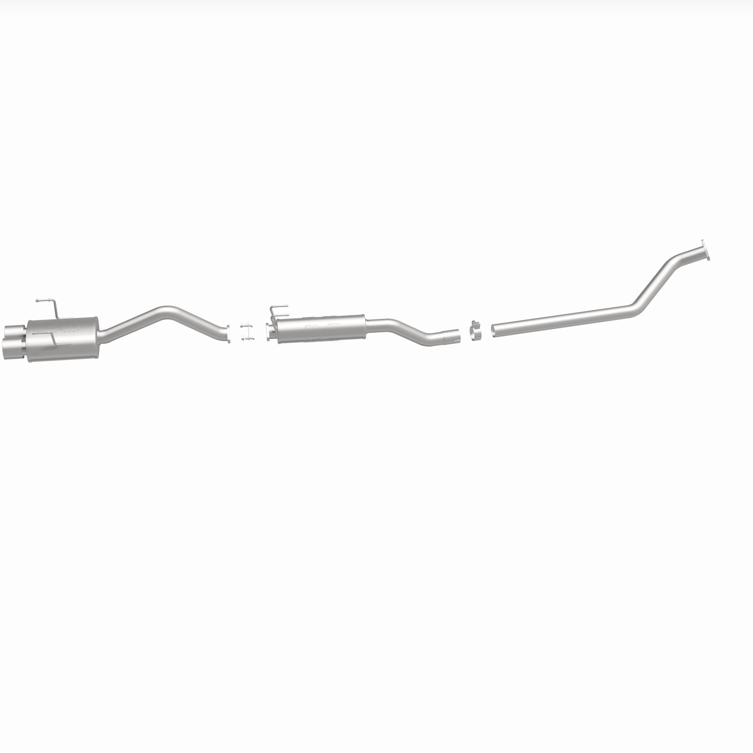 MagnaFlow Exhaust Products 15757 - Street Series Polished Cat-Back System 2