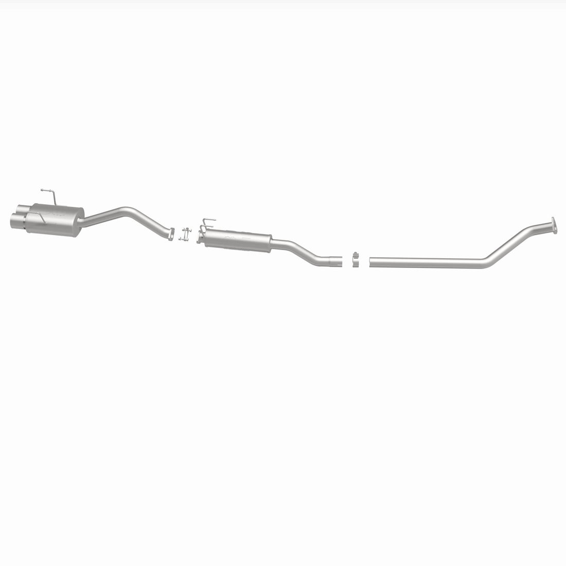 MagnaFlow Exhaust Products 15757 Street cat-back exhaust system kit for 2002-2005 Honda Civic, view 3