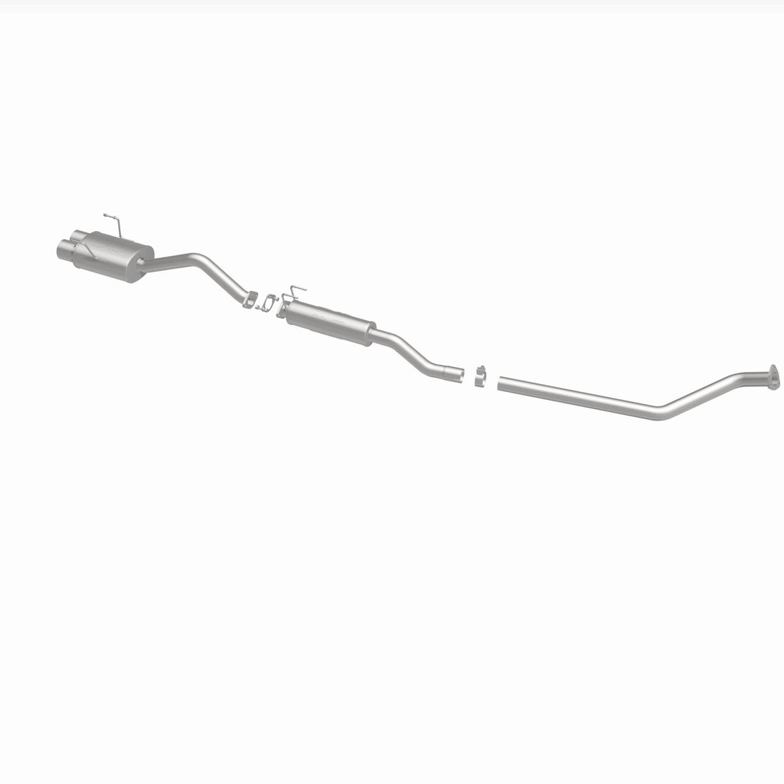 MagnaFlow Exhaust Products 15757 Street cat-back exhaust system kit for 2002-2005 Honda Civic, view 4
