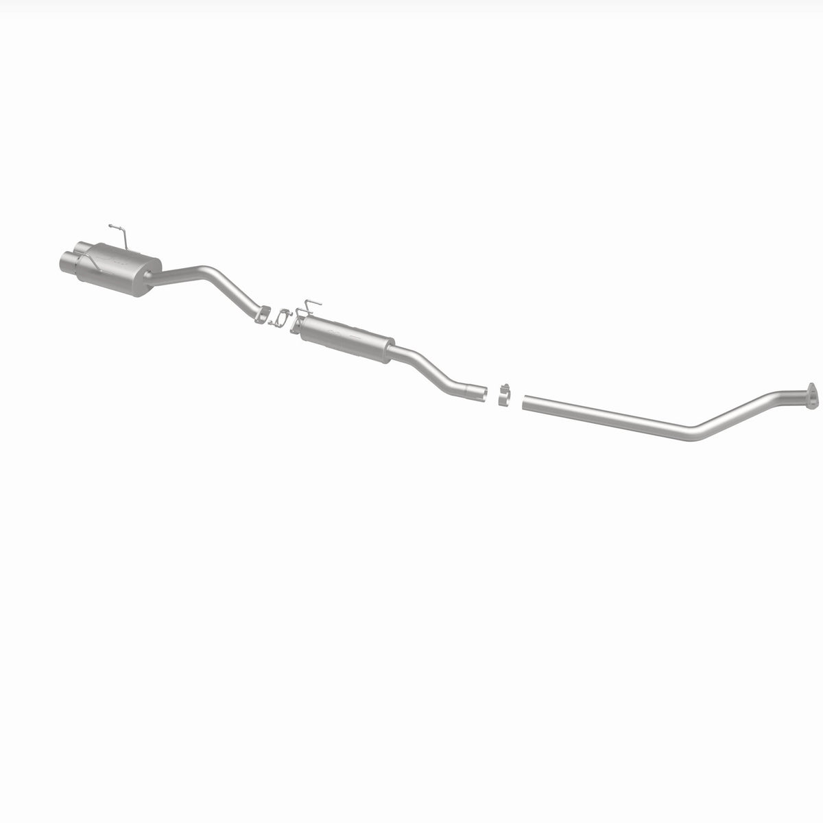 MagnaFlow Exhaust Products 15757 Street cat-back exhaust system kit for 2002-2005 Honda Civic, view 4