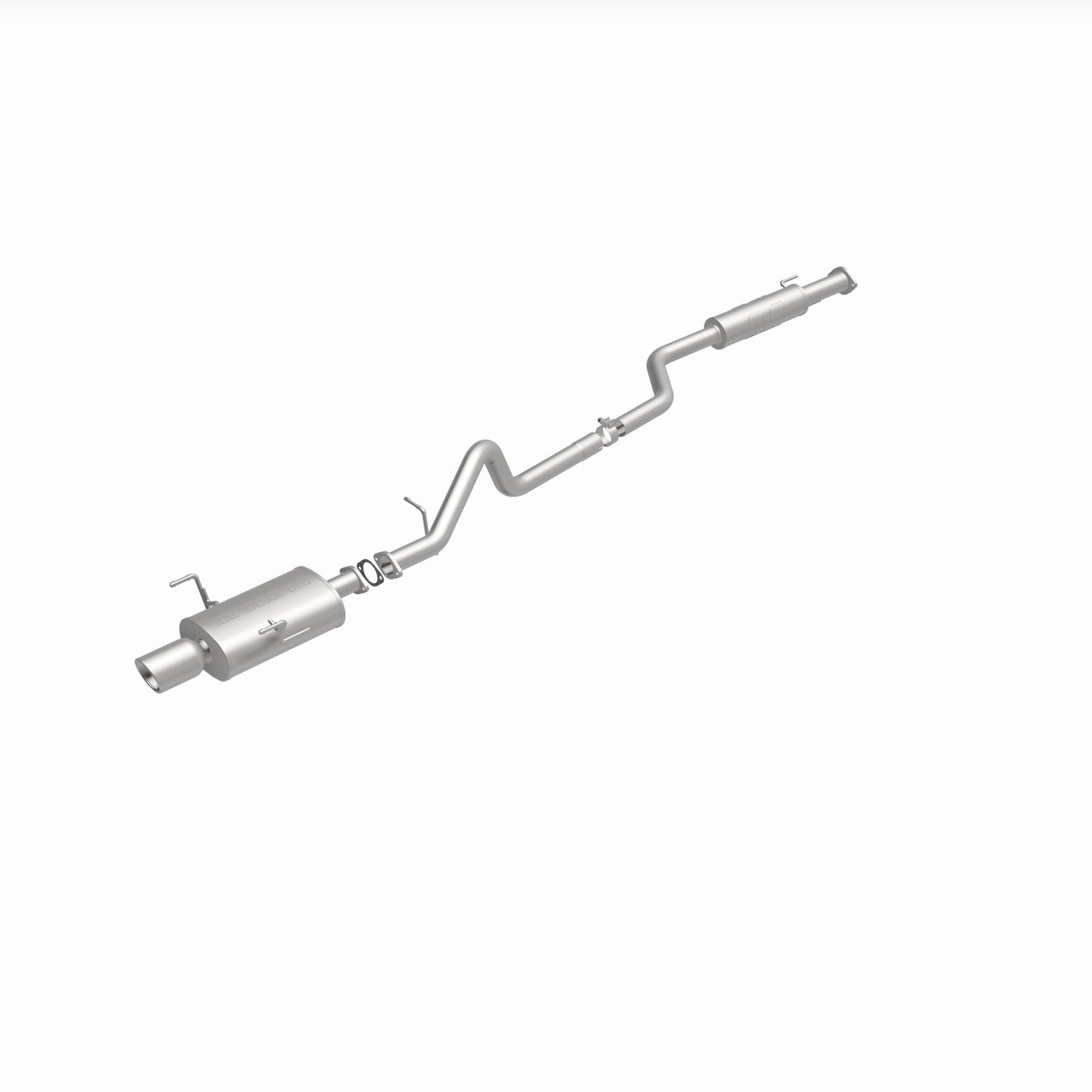 MagnaFlow Exhaust Products 15764 Street cat-back exhaust system kit for 2002-2006 Nissan Sentra, view 3