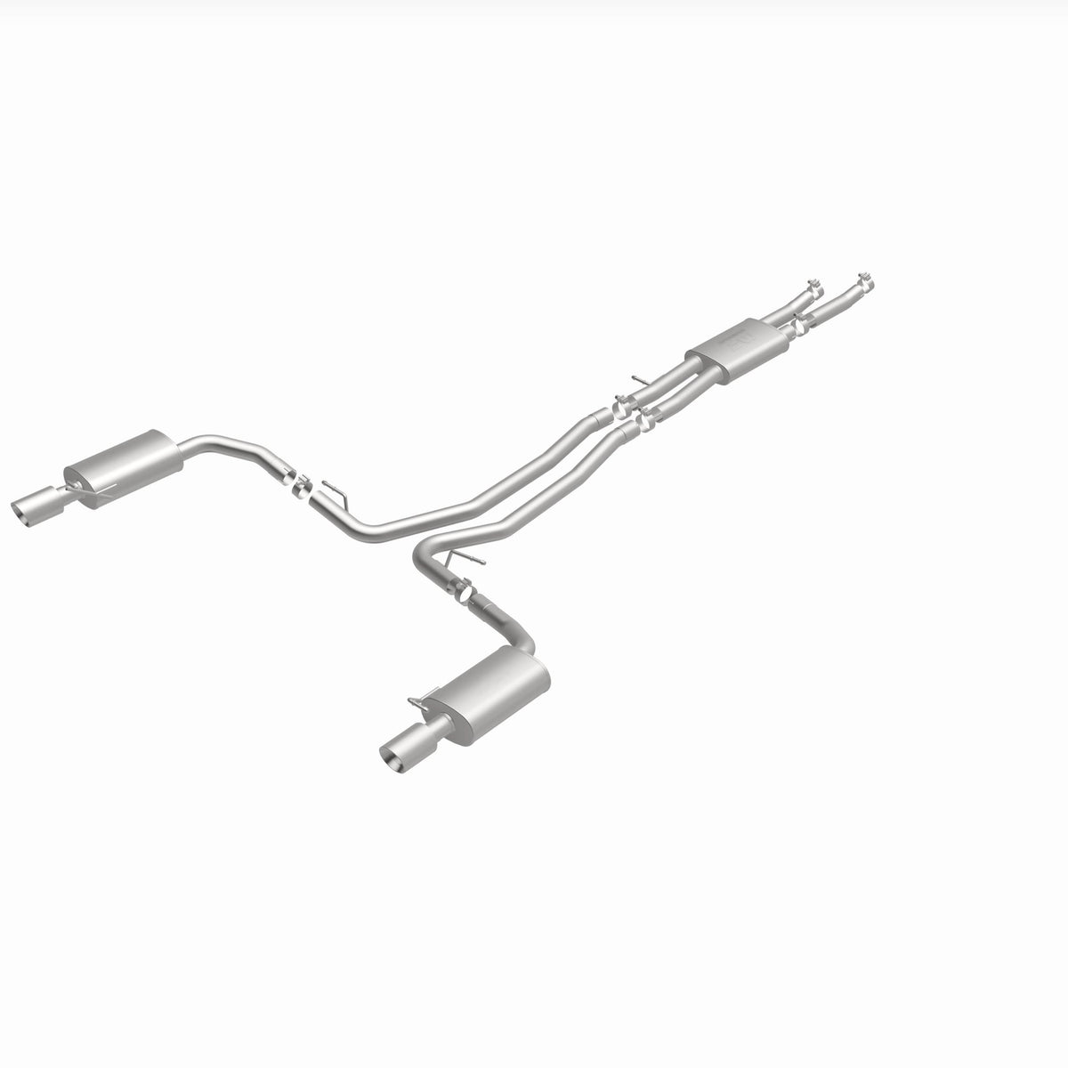 MagnaFlow Exhaust Products 15769 - Street Series Polished Cat-Back System 5