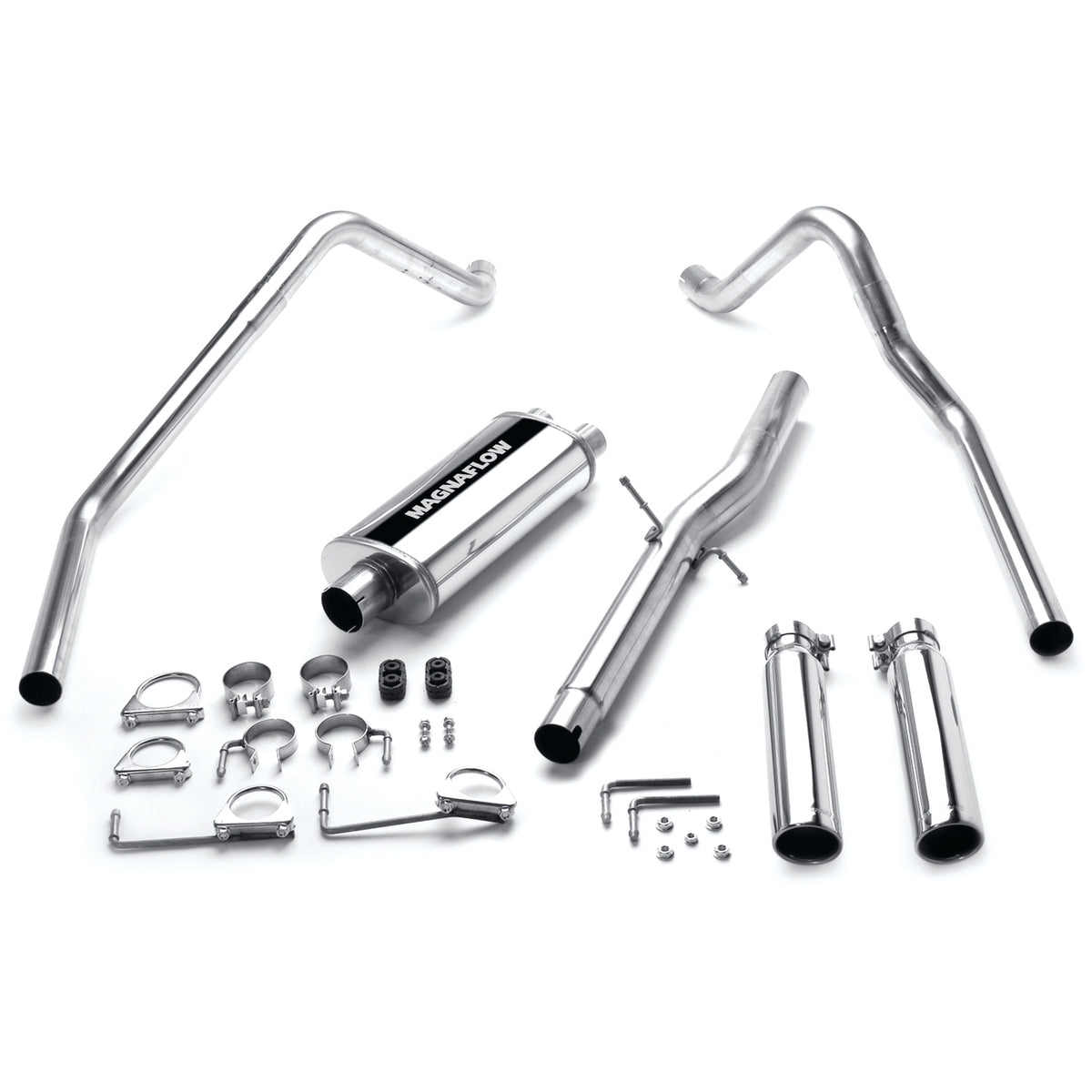 MagnaFlow Exhaust Products 15771 - Street Series Polished Cat-Back System 2
