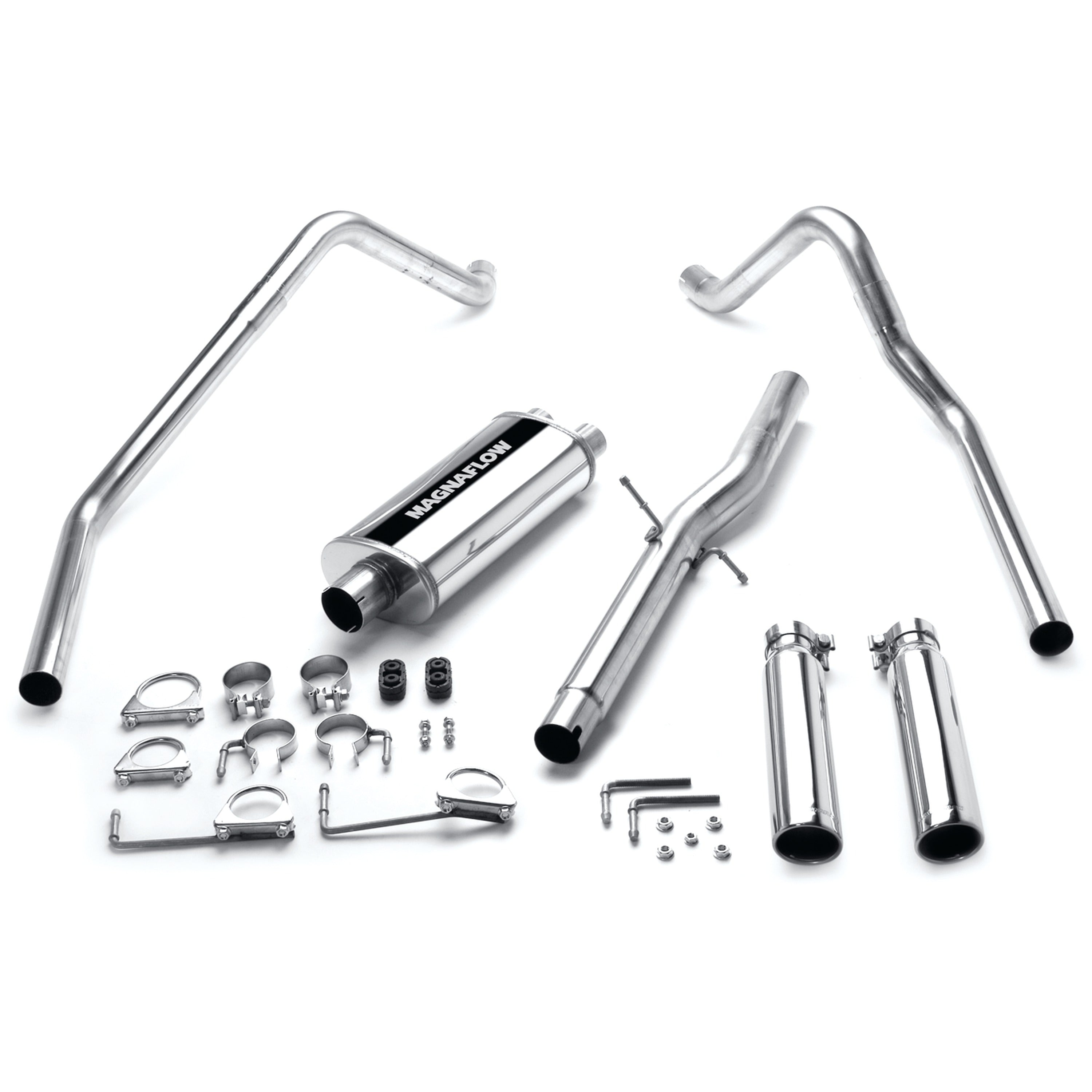 MagnaFlow Exhaust Products 15771 - Street Series Polished Cat-Back System 2