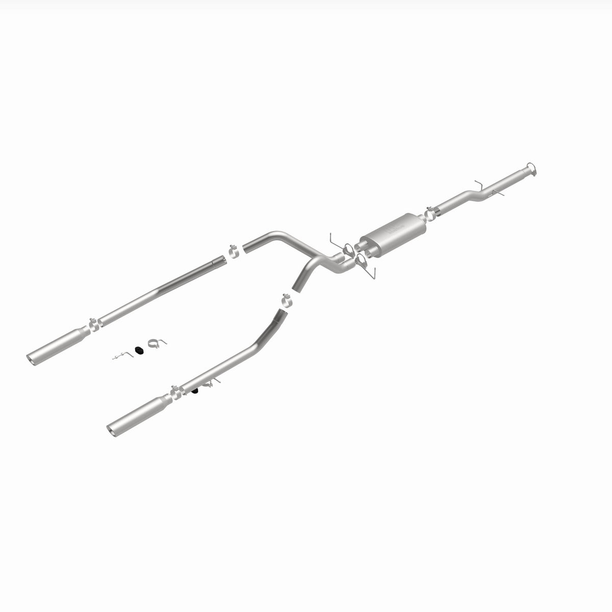 MagnaFlow Exhaust Products 15771 - Street Series Polished Cat-Back System 4