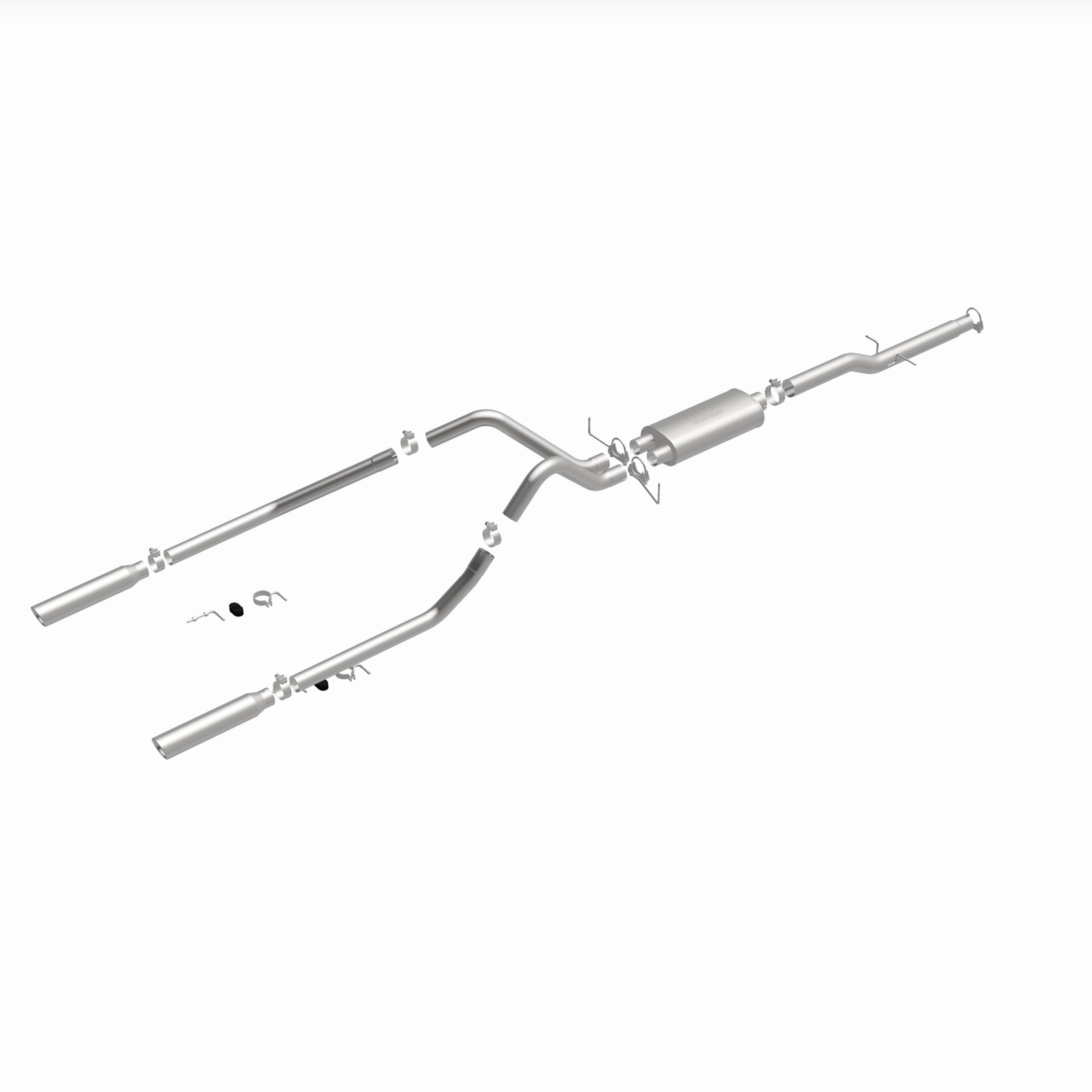 MagnaFlow Exhaust Products 15771 - Street Series Polished Cat-Back System 5