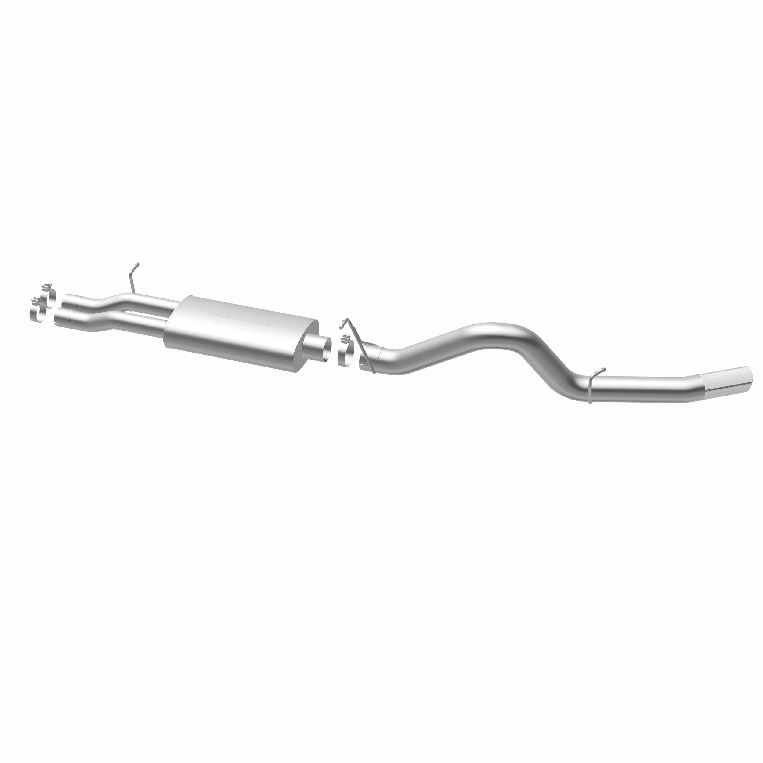 MagnaFlow Exhaust Products 15789 - Street Series Polished Cat-Back System 1