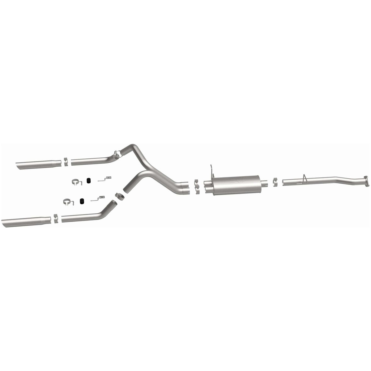 MagnaFlow Exhaust Products Exhaust MagnaFlow Exhaust Products 15796 - Street Series Polished Cat-Back System