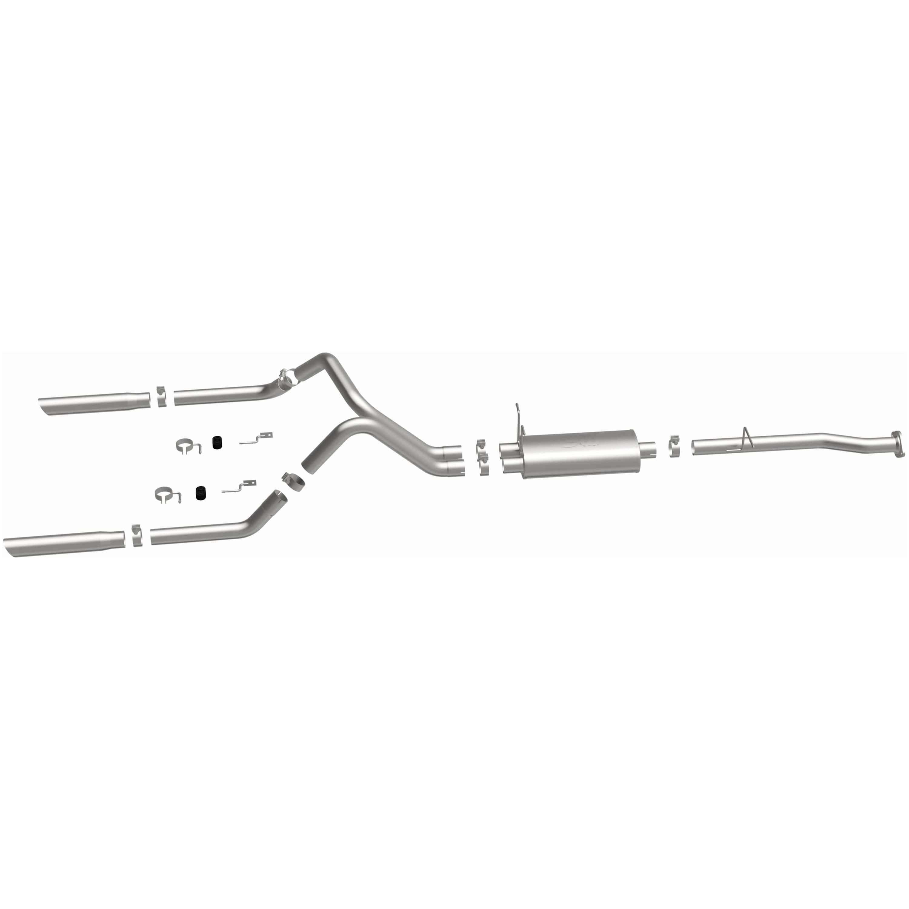 MagnaFlow Exhaust Products Exhaust MagnaFlow Exhaust Products 15796 - Street Series Polished Cat-Back System