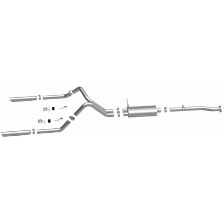 MagnaFlow Exhaust Products Exhaust MagnaFlow Exhaust Products 15796 - Street Series Polished Cat-Back System