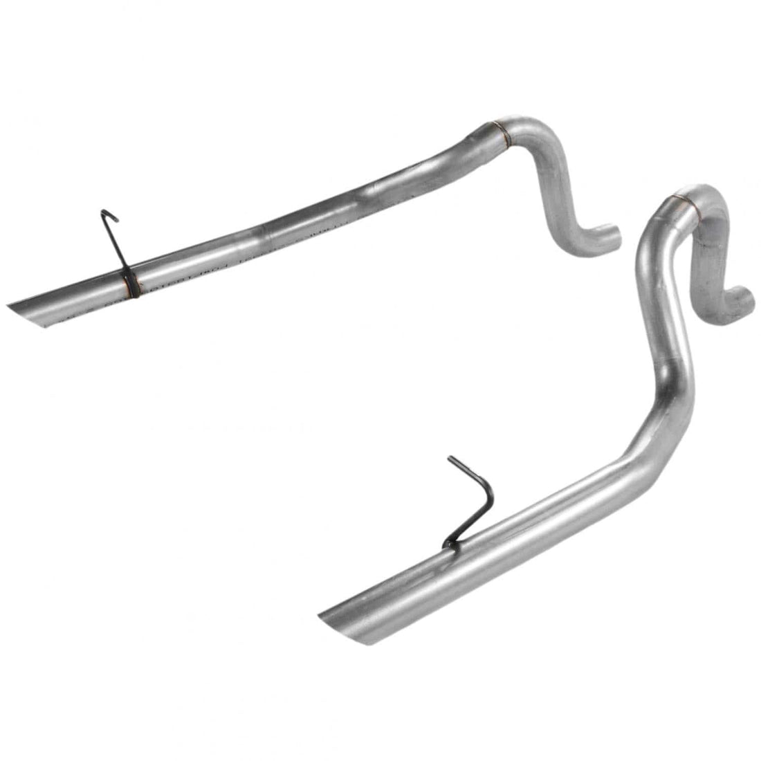 Flowmaster Exhaust Flowmaster 15804 - Pre-Bent Tailpipes Fits 1986-1993 Ford Mustang Lx 5.0L & 1986 Mustang Gt 5.0L Engines Flowmaster