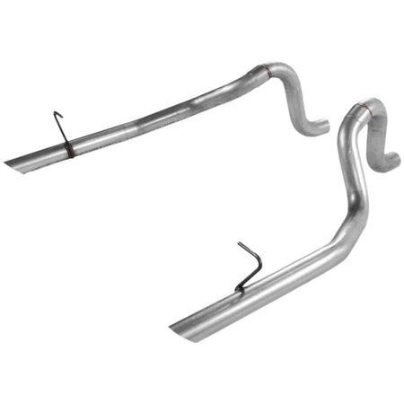 Flowmaster Exhaust Flowmaster 15804 - Pre-Bent Tailpipes Fits 1986-1993 Ford Mustang Lx 5.0L & 1986 Mustang Gt 5.0L Engines Flowmaster