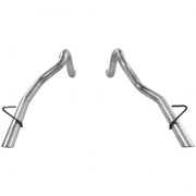 Flowmaster Exhaust Flowmaster 15804 - Pre-Bent Tailpipes Fits 1986-1993 Ford Mustang Lx 5.0L & 1986 Mustang Gt 5.0L Engines Flowmaster