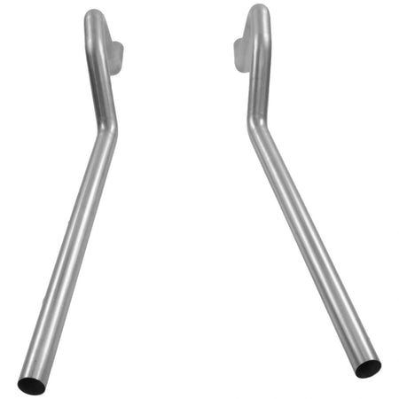 Flowmaster Exhaust Flowmaster 15806 - Pre-Bent Tailpipes Fits 1962-1974 Mopar B-Body Without Exhaust Cutouts In Rear Bumper. 2.5-Inch Aluminized Steel Flowmaster