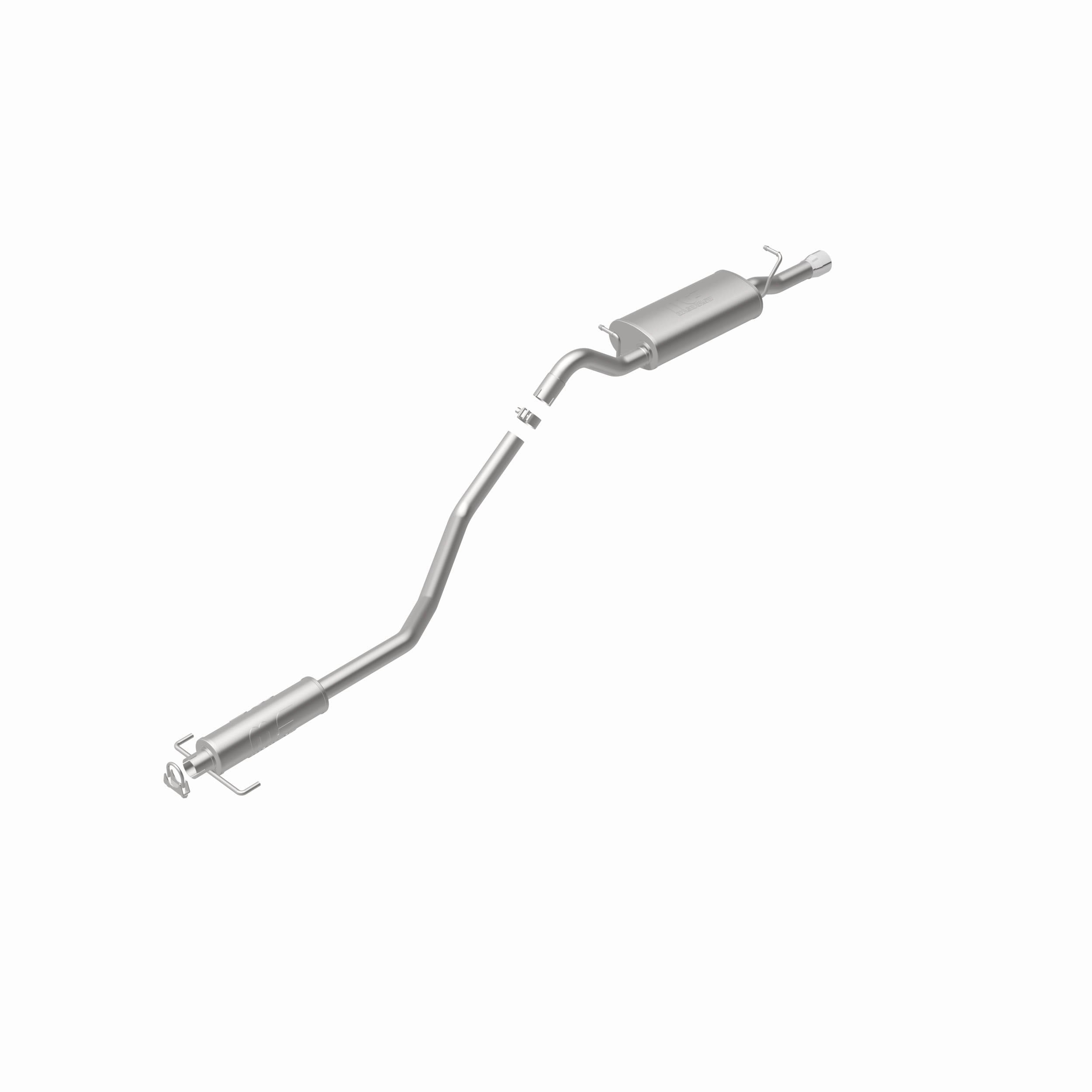 MagnaFlow Exhaust Products 15807 - Street Series Polished Cat-Back System 4