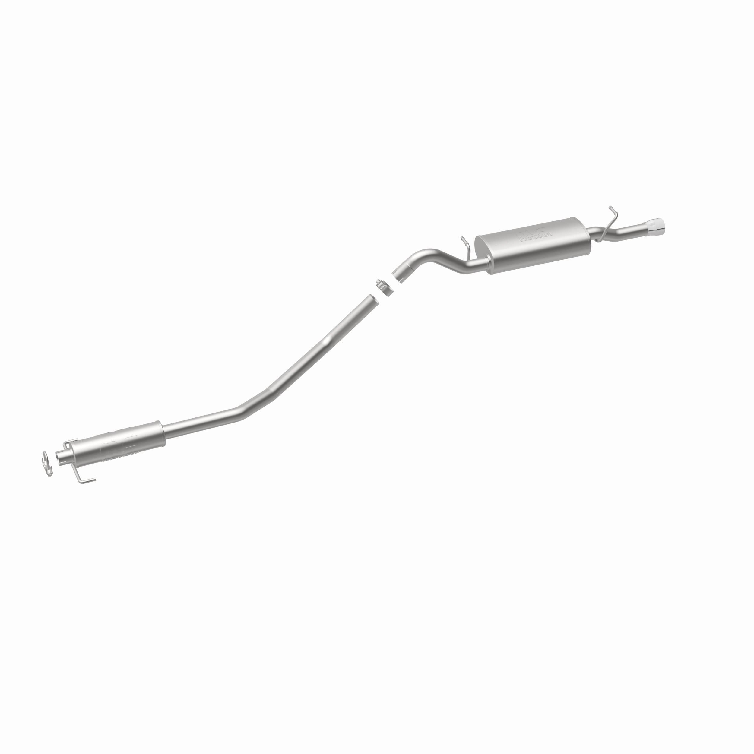 MagnaFlow Exhaust Products 15807 - Street Series Polished Cat-Back System 5
