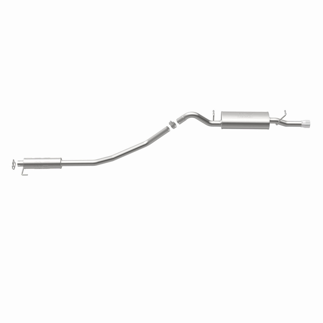 MagnaFlow Exhaust Products 15807 - Street Series Polished Cat-Back System