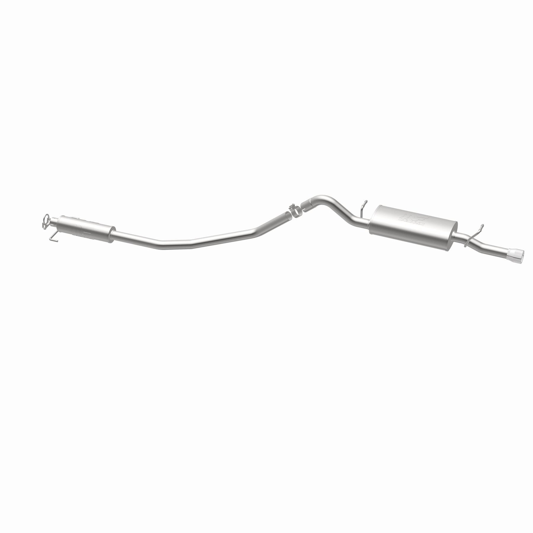 MagnaFlow Exhaust Products 15807 - Street Series Polished Cat-Back System