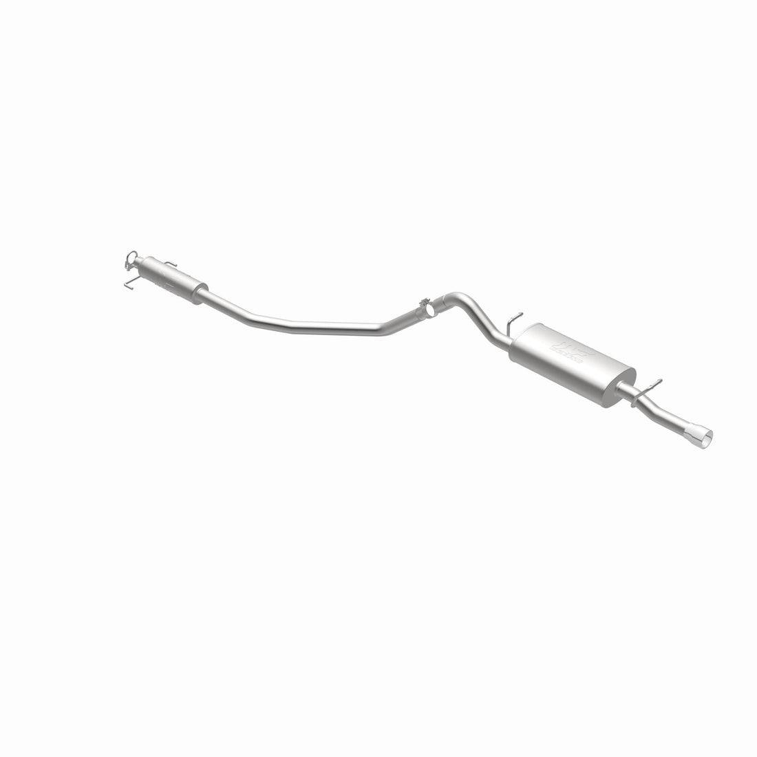 MagnaFlow Exhaust Products 15807 - Street Series Polished Cat-Back System