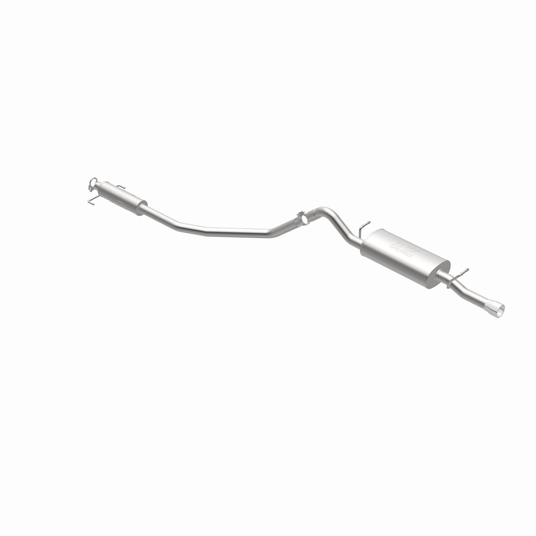 MagnaFlow Exhaust Products 15807 - Street Series Polished Cat-Back System