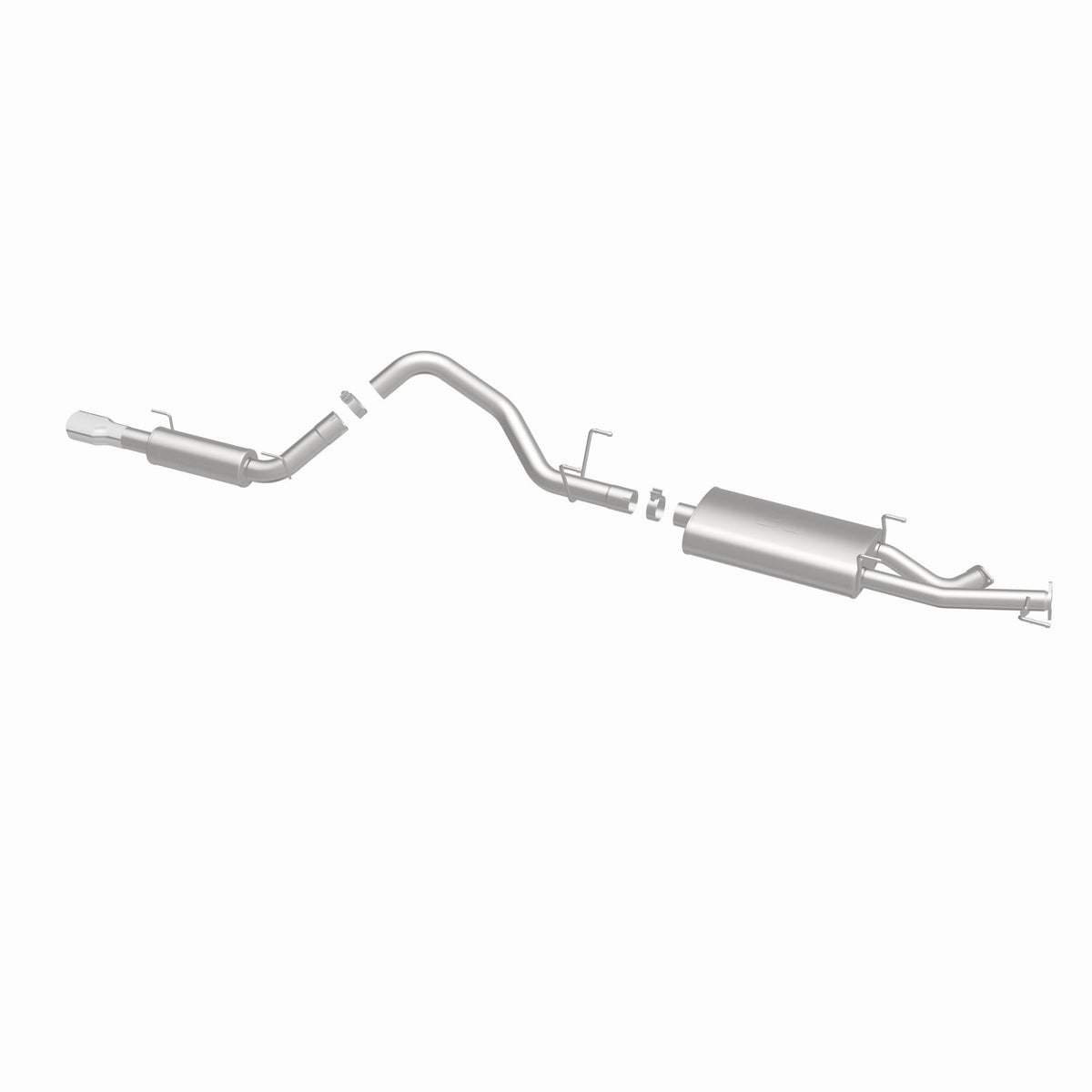 MagnaFlow Exhaust Products 15808 - Street Series Polished Cat-Back System 1