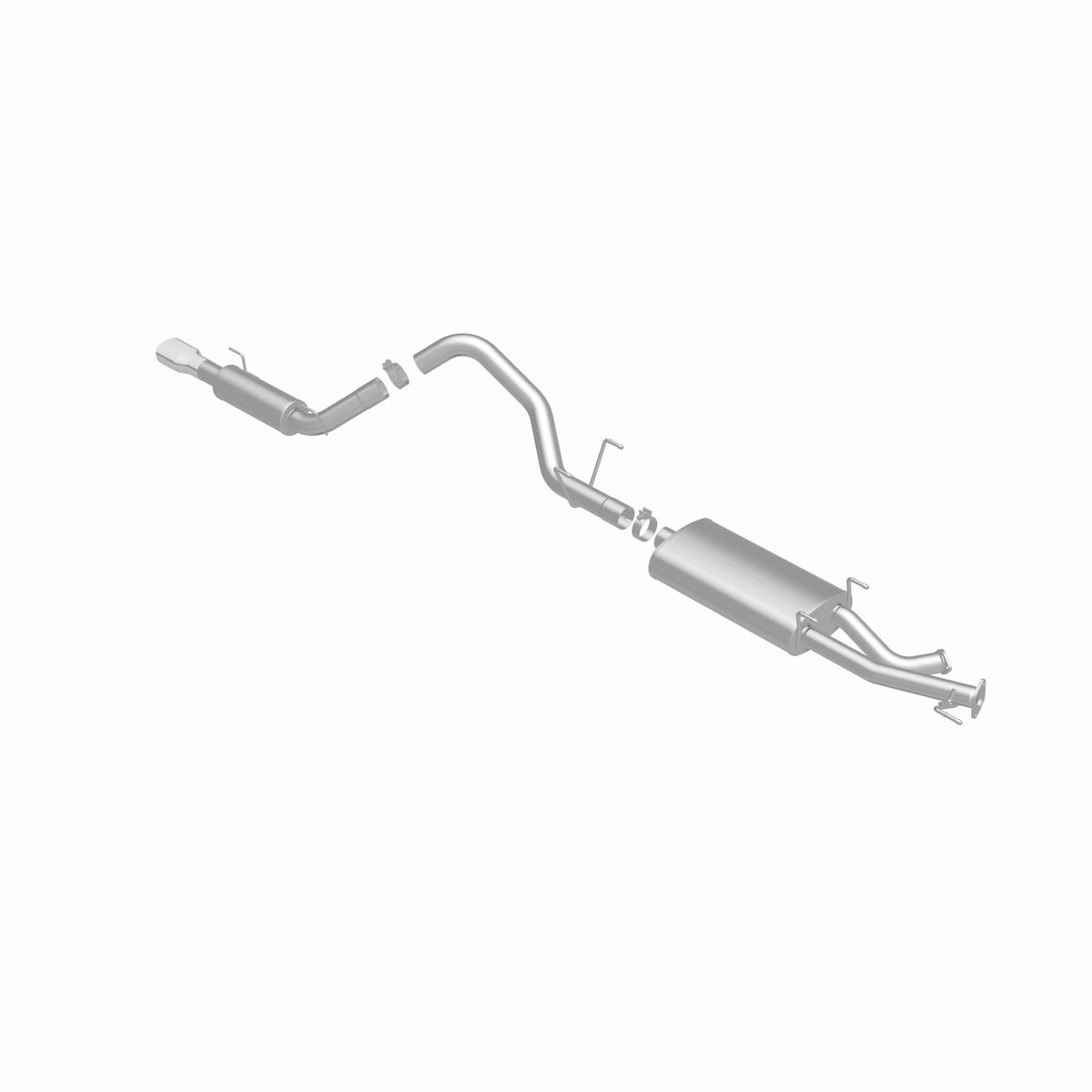 MagnaFlow Exhaust Products 15808 - Street Series Polished Cat-Back System 2