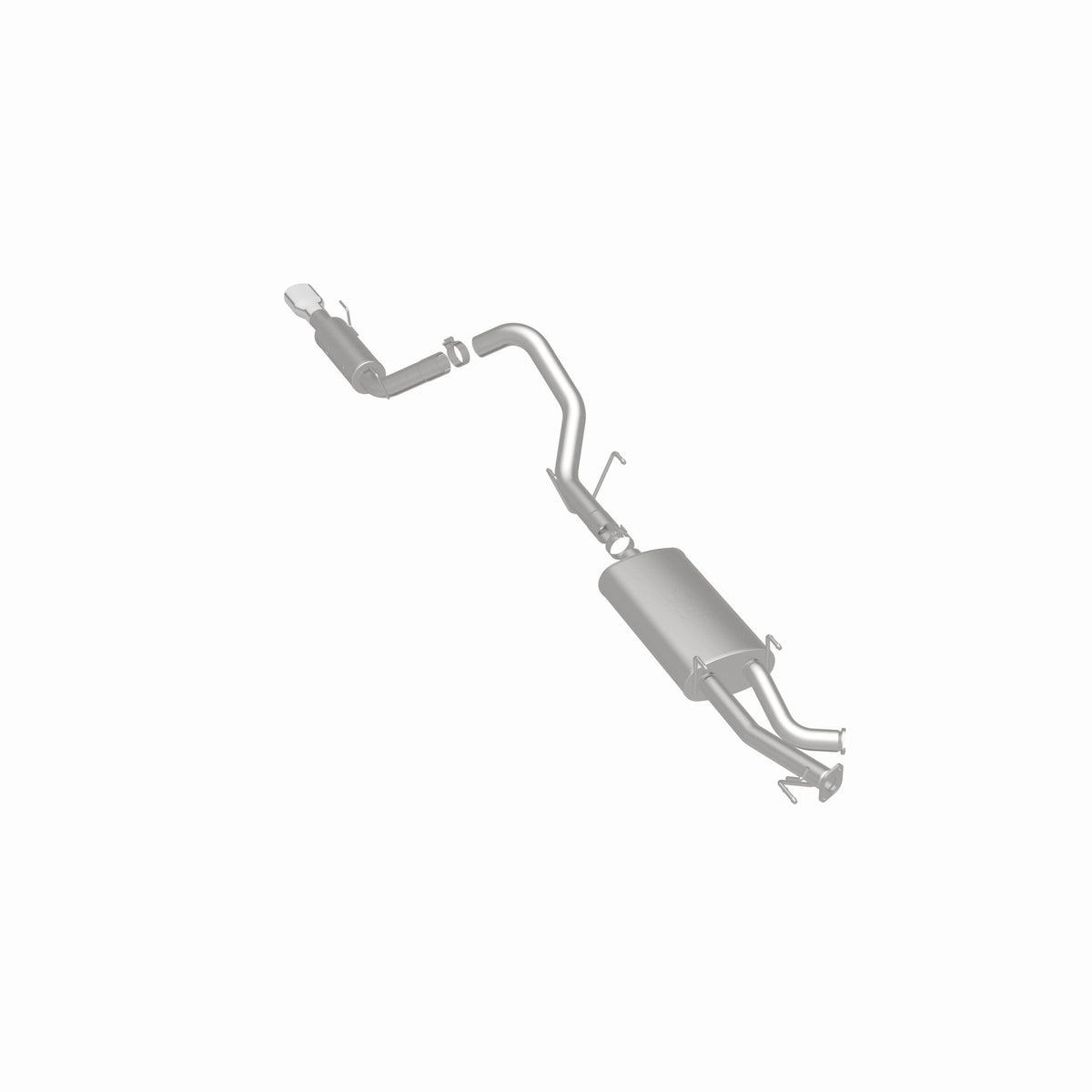 MagnaFlow Exhaust Products 15808 - Street Series Polished Cat-Back System 3