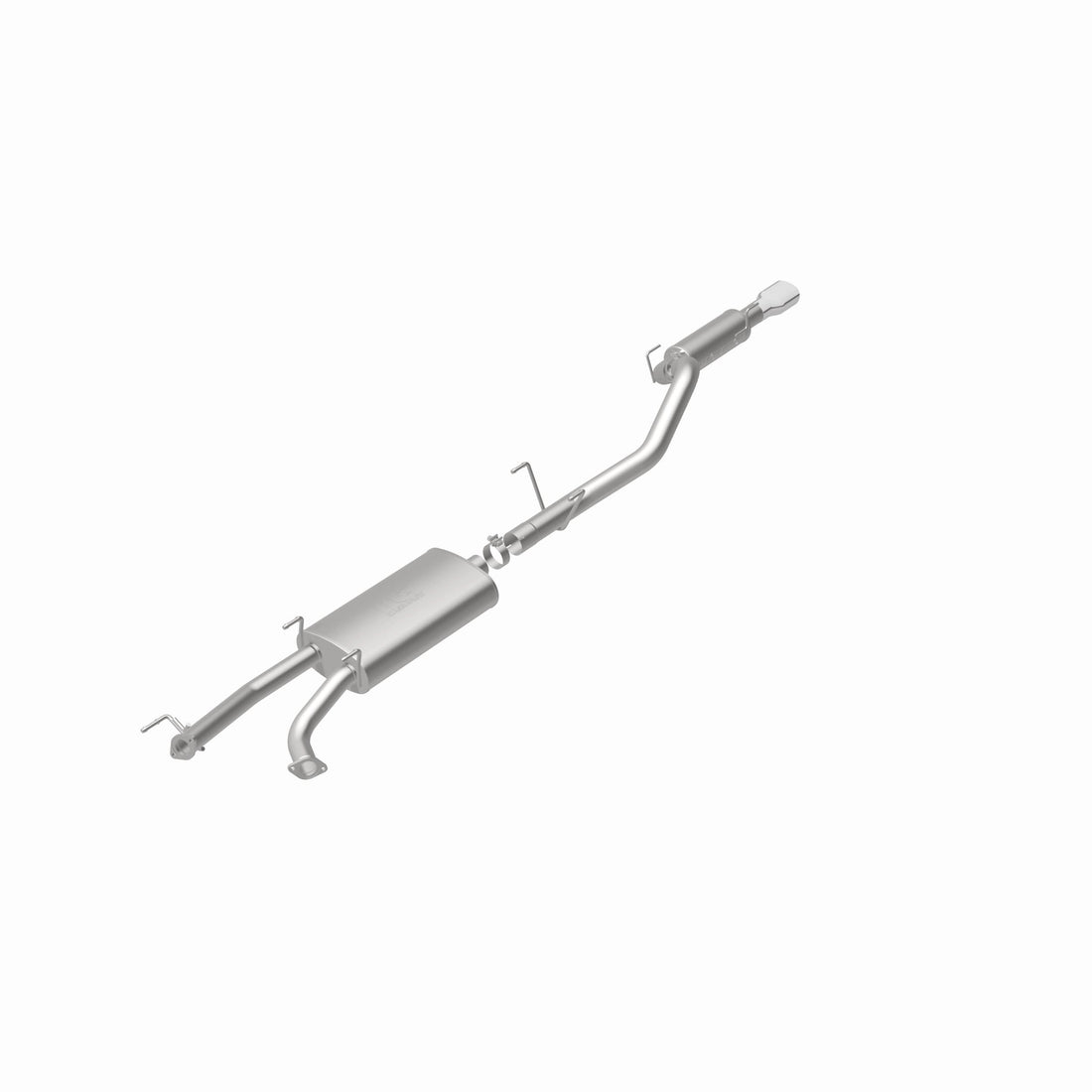 MagnaFlow Exhaust Products 15808 - Street Series Polished Cat-Back System