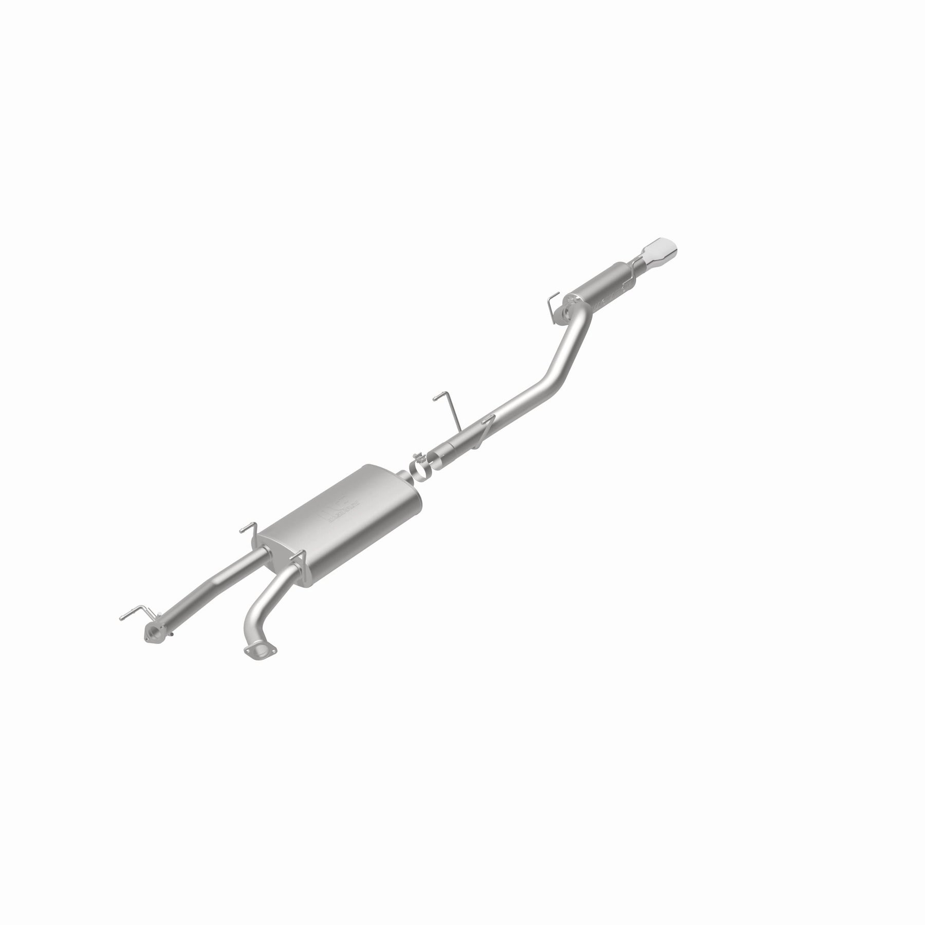 MagnaFlow Exhaust Products 15808 - Street Series Polished Cat-Back System
