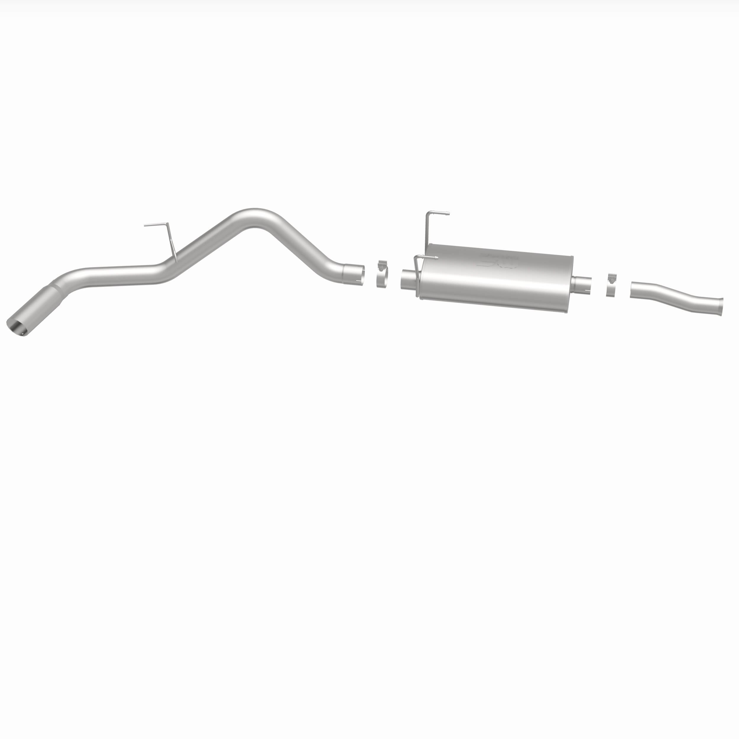 MagnaFlow Exhaust Products 15809 - Street Series Polished Cat-Back System 1