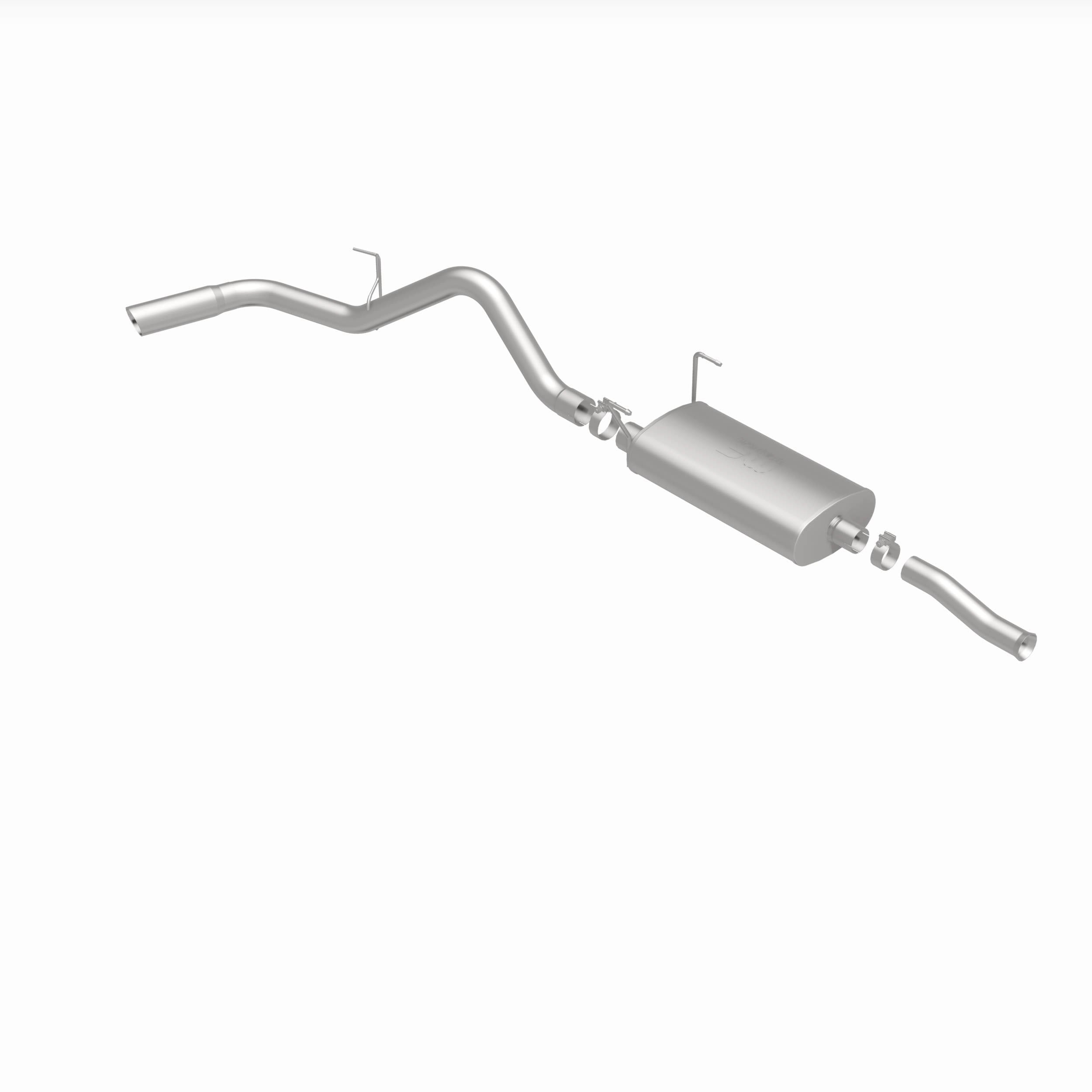 MagnaFlow Exhaust Products 15809 - Street Series Polished Cat-Back System 3