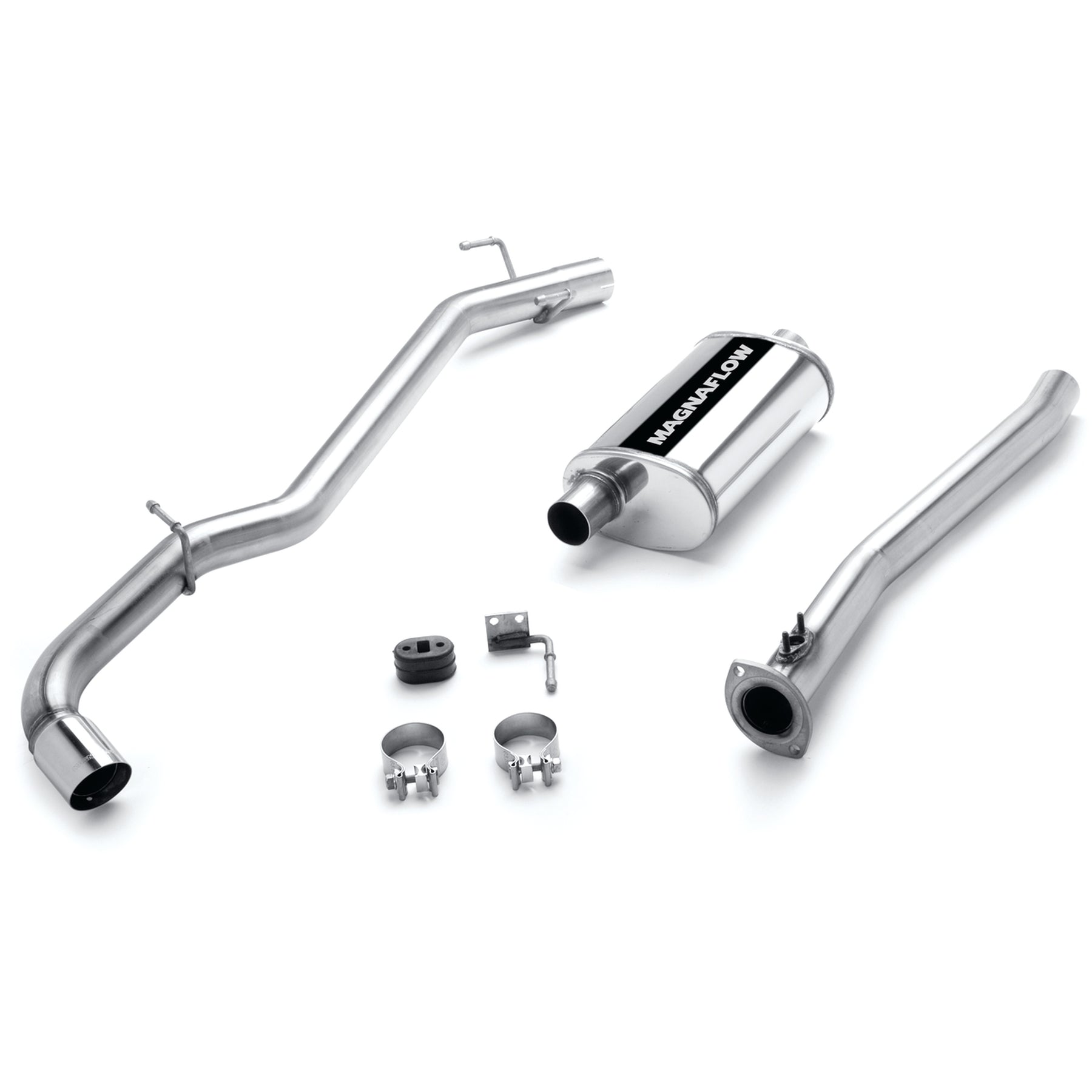 MagnaFlow Exhaust Products 15811 - Street Series Polished Cat-Back System 1