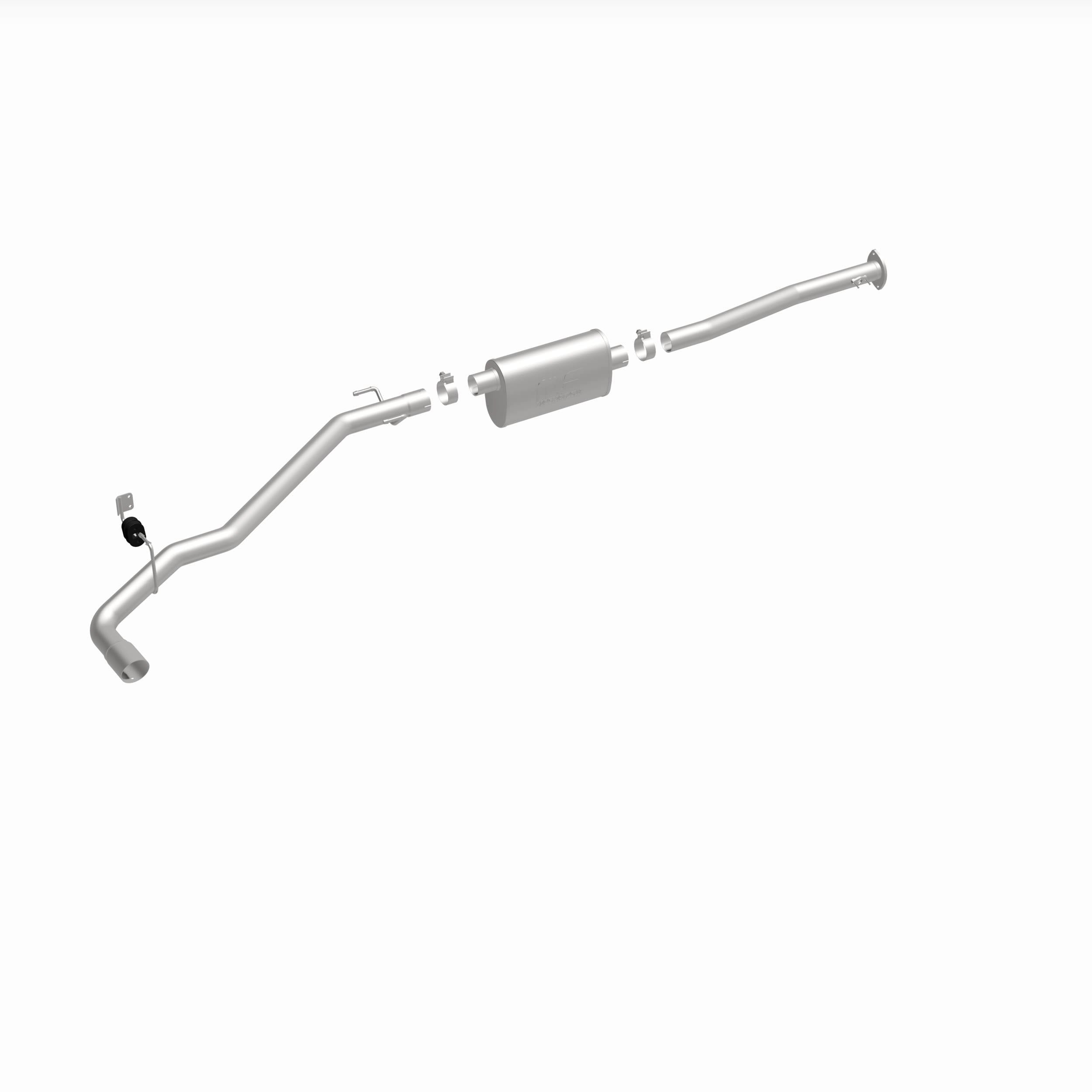 MagnaFlow Exhaust Products 15811 - Street Series Polished Cat-Back System 5
