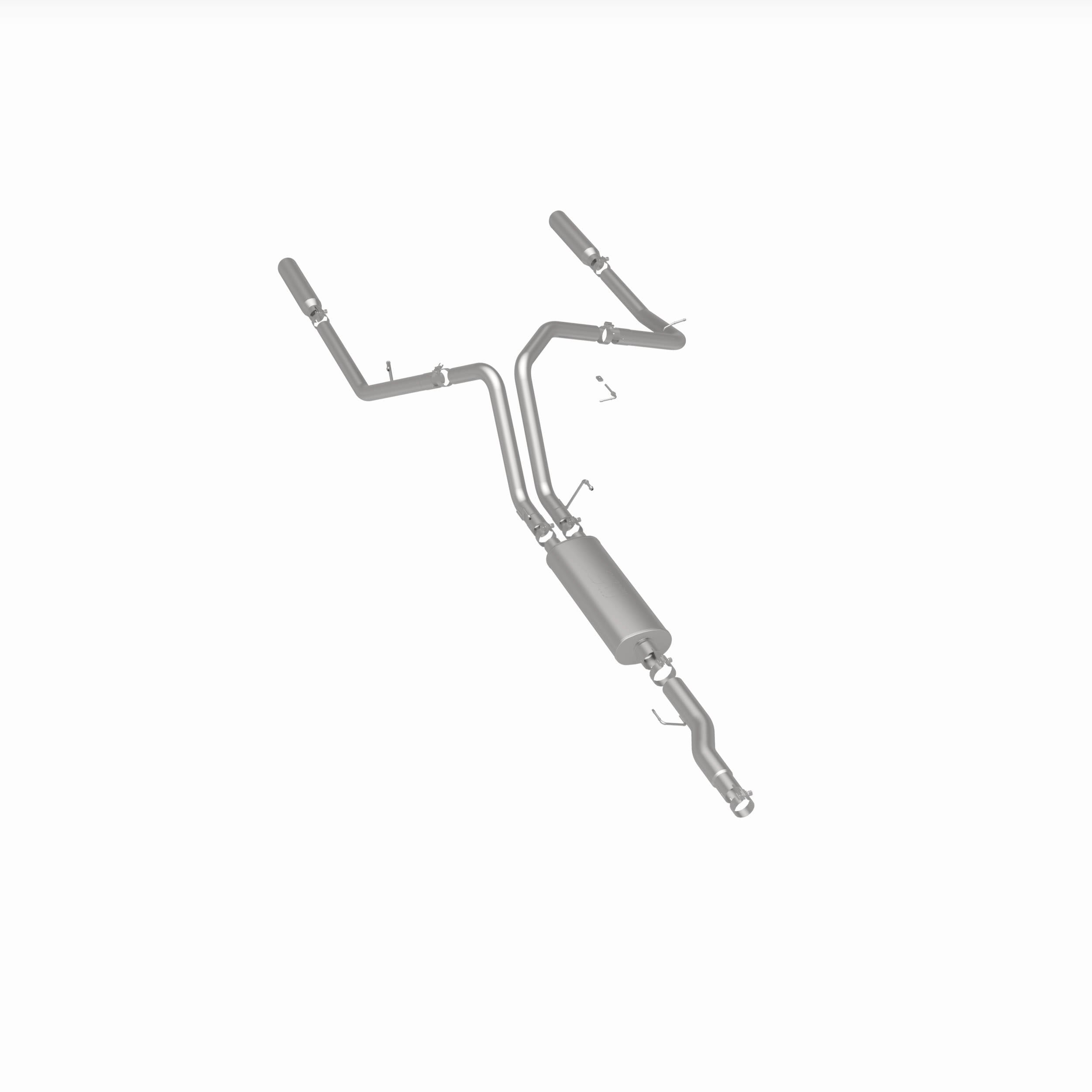 MagnaFlow Exhaust Products 15813 - Street Series Polished Cat-Back System 1