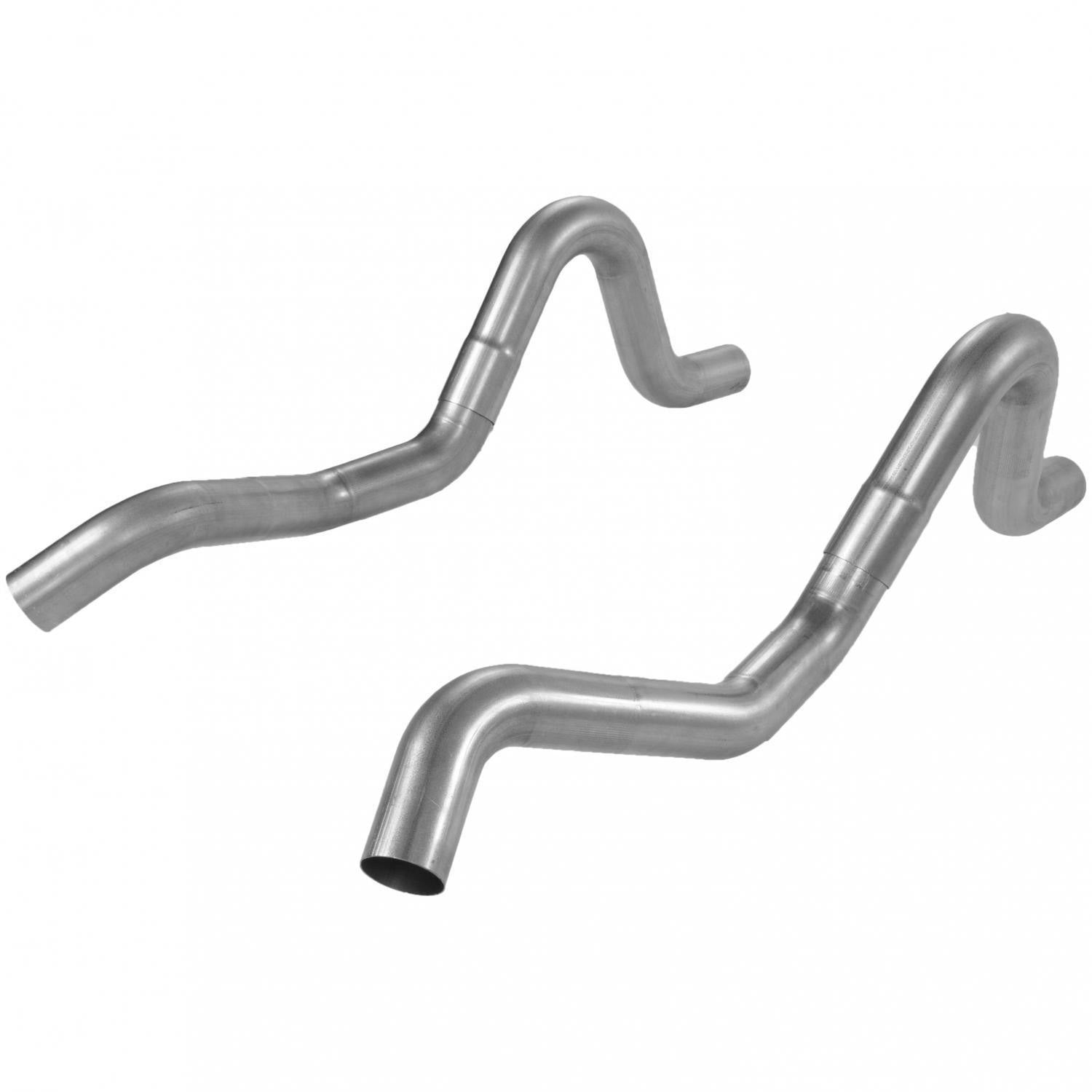 Flowmaster 15819 - Pre-Bent Tailpipes Fits 1964-1967 GM A-Body. 3.0 Inch Aluminized Steel Flowmaster