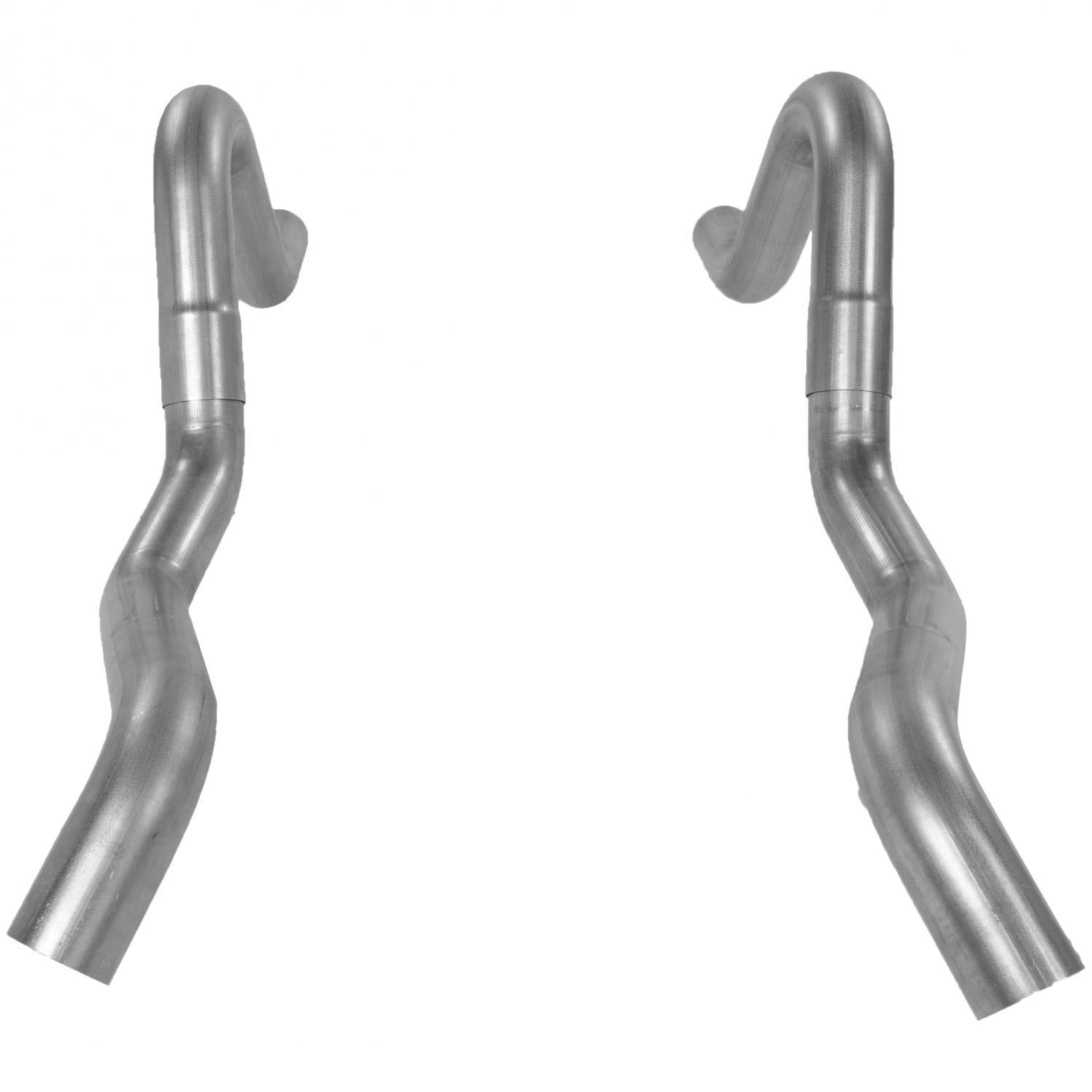 Flowmaster 15819 - Pre-Bent Tailpipes Fits 1964-1967 GM A-Body. 3.0 Inch Aluminized Steel Flowmaster
