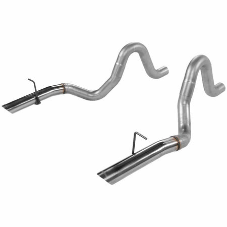 Flowmaster Exhaust Flowmaster 15820 - Pre-Bent Tailpipes Fits 1986-1993 Mustang Lx 5.0L Engine & 1986 Mustang Gt 5.0L Engine 3.0 Inch Pipes Flowmaster