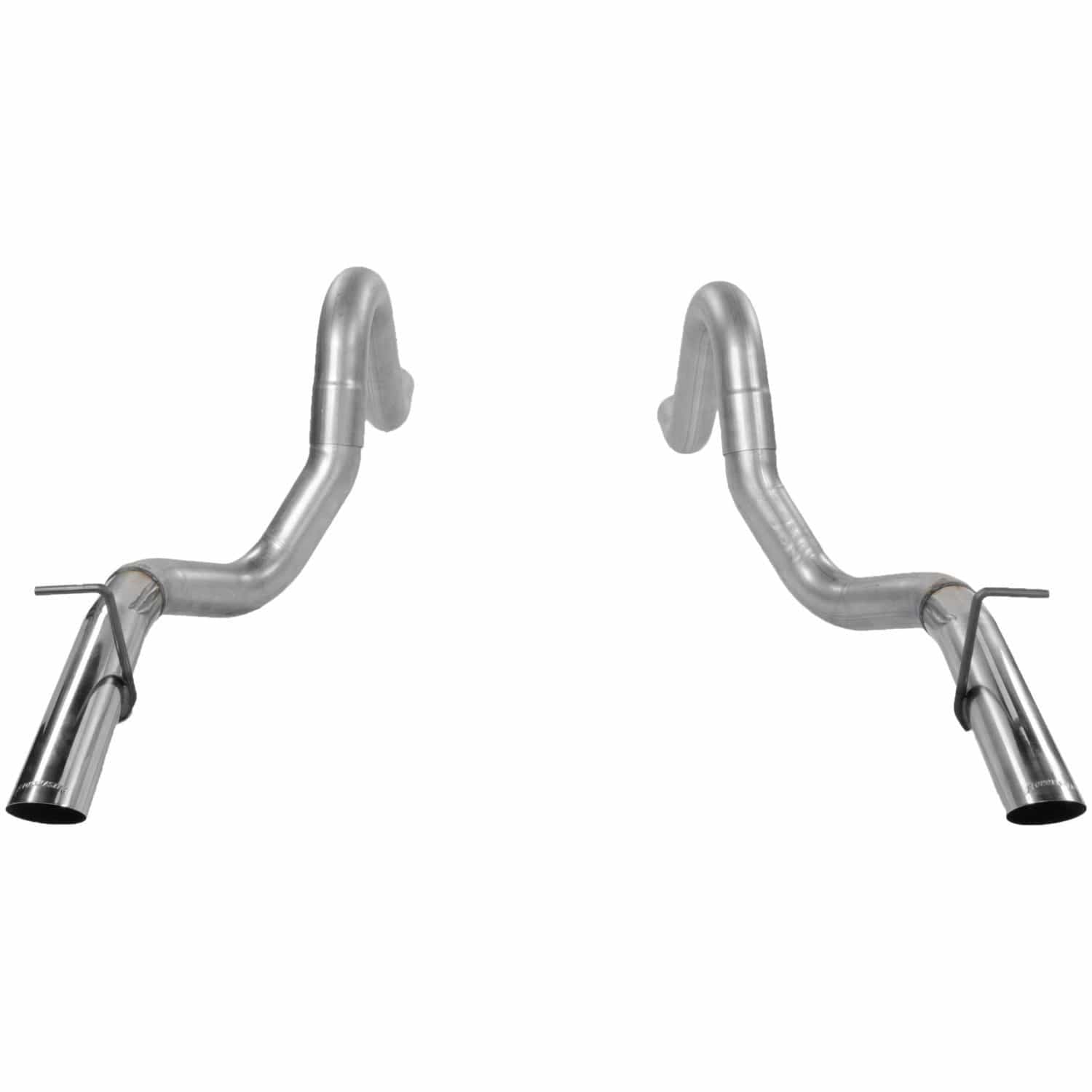 Flowmaster Exhaust Flowmaster 15820 - Pre-Bent Tailpipes Fits 1986-1993 Mustang Lx 5.0L Engine & 1986 Mustang Gt 5.0L Engine 3.0 Inch Pipes Flowmaster