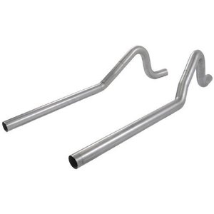 Flowmaster 15823 - Pre-Bent Tailpipes 1962-1974 Mopar B-Body 3.0 Inch Mandrel Bent Aluminized Steel Tailpipes Flowmaster